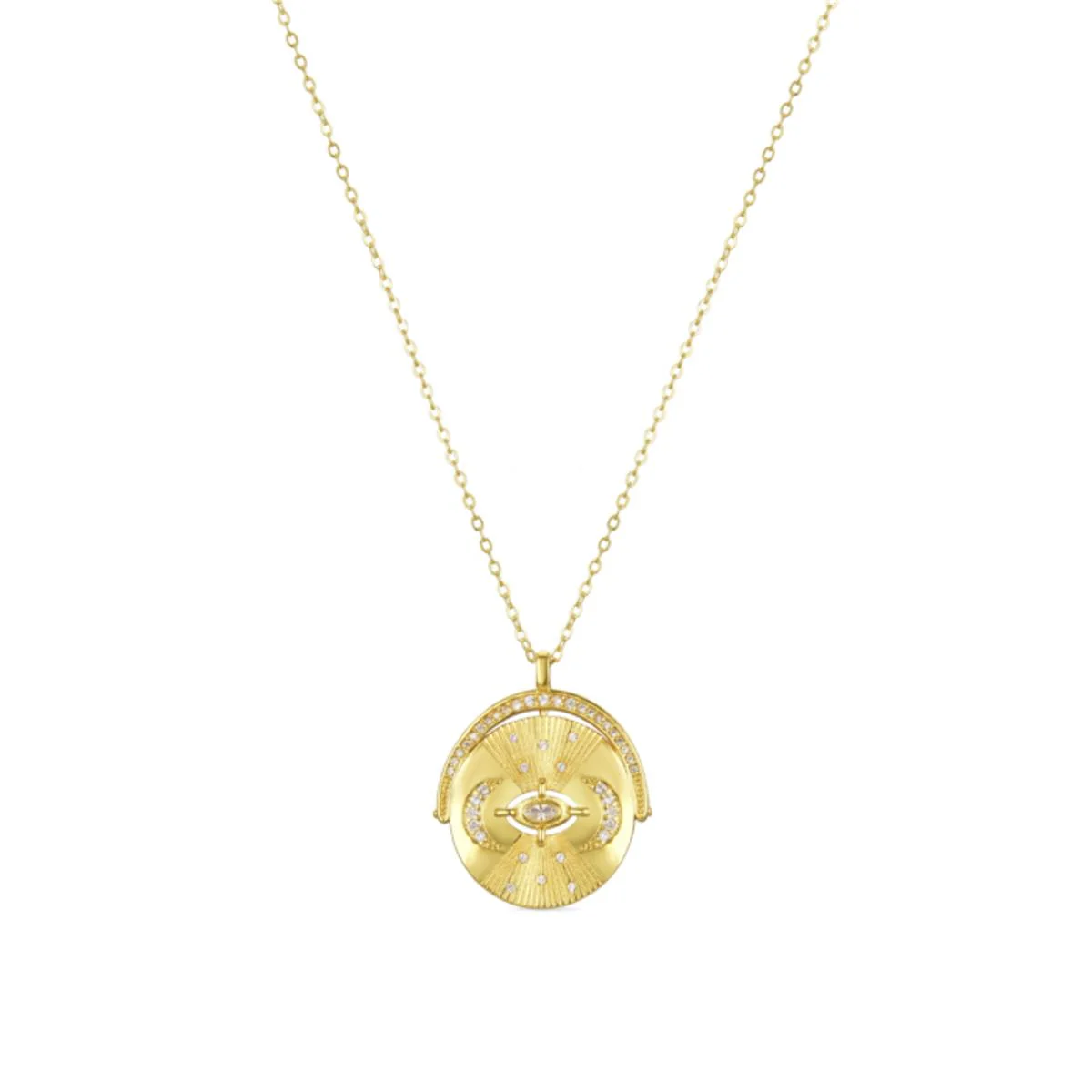 Collar Ifury acabado en oro amarillo de 18 kts - Ifury BLANCO