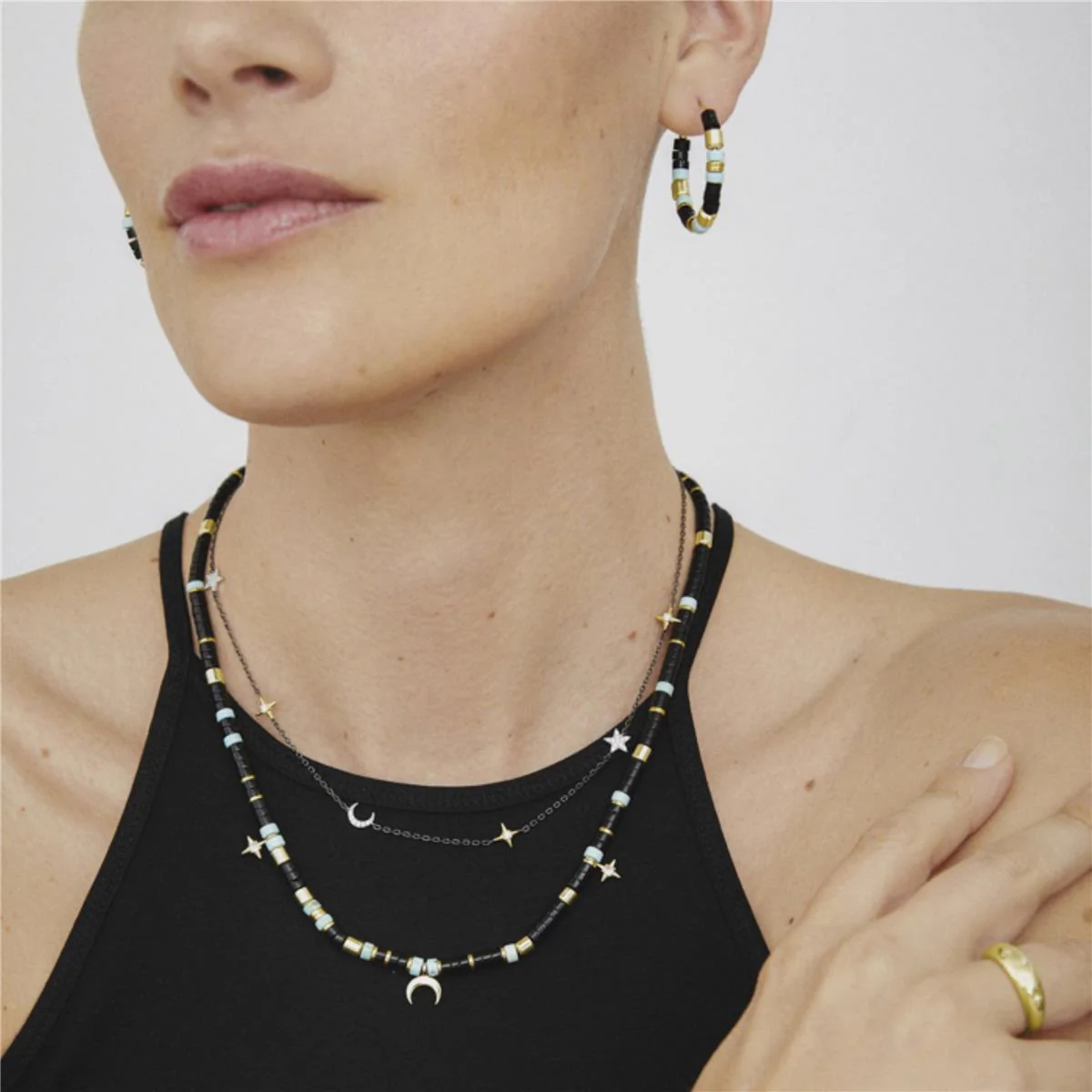 Collar Ihun Plata De Ley 925 - Ihun AZUL - Image 2