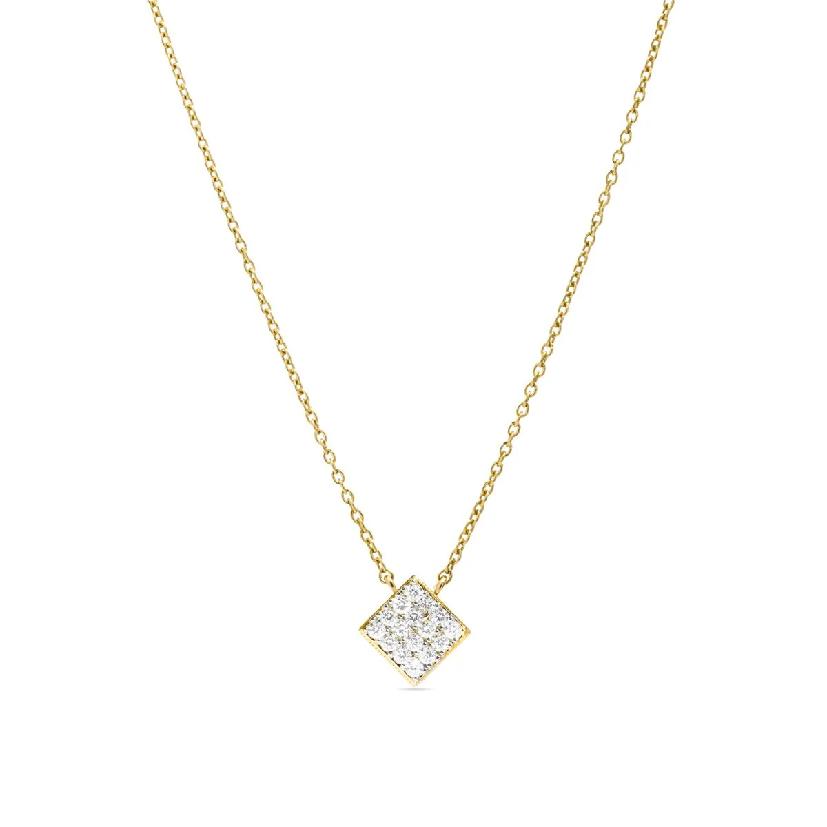Collar Ima Oro de ley 18k - Ima BLANCO
