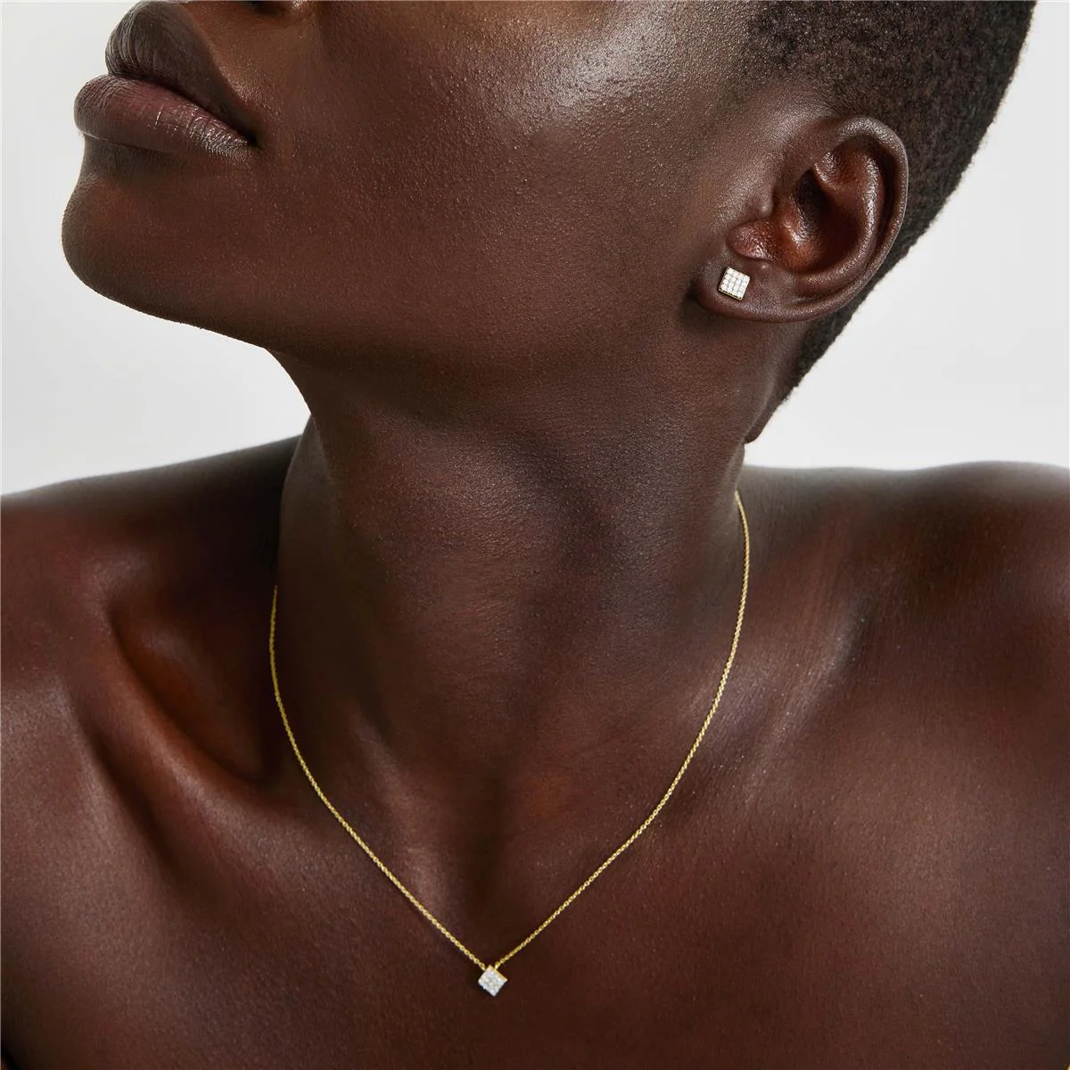 Collar Ima Oro de ley 18k - Ima BLANCO - Image 3