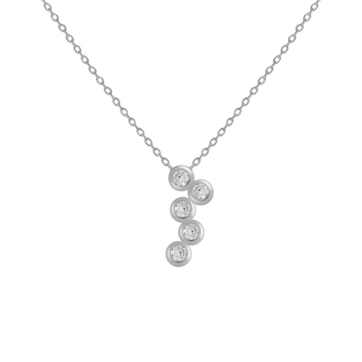 Collar Imaginacion Plata De Ley 925 - Imaginacion BLANCO
