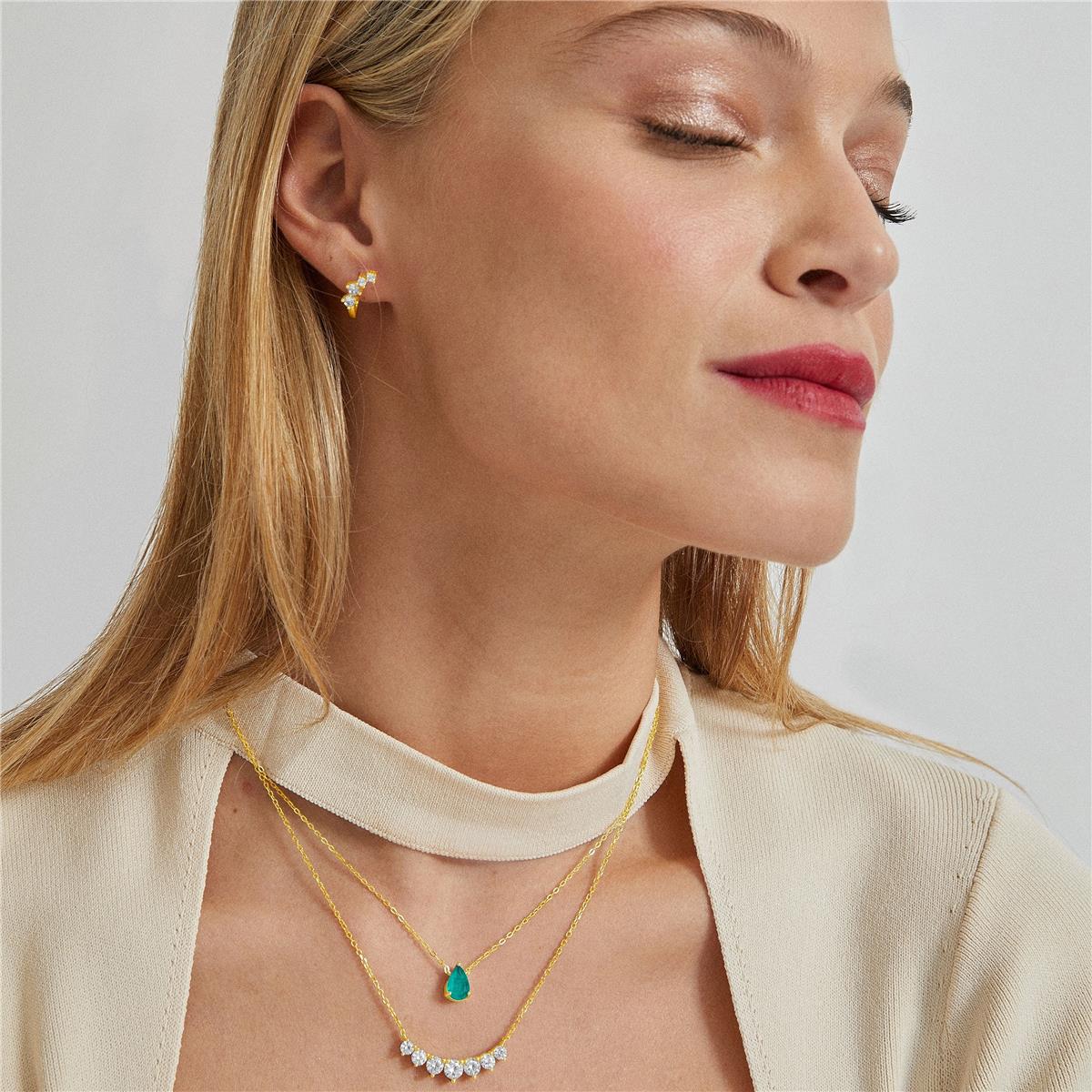 Collar Irix Plata De Ley 925 - Irix BLANCO - Image 4