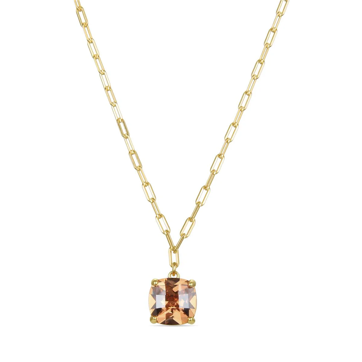 Collar Ishay Plata De Ley 925 - Ishay NARANJA