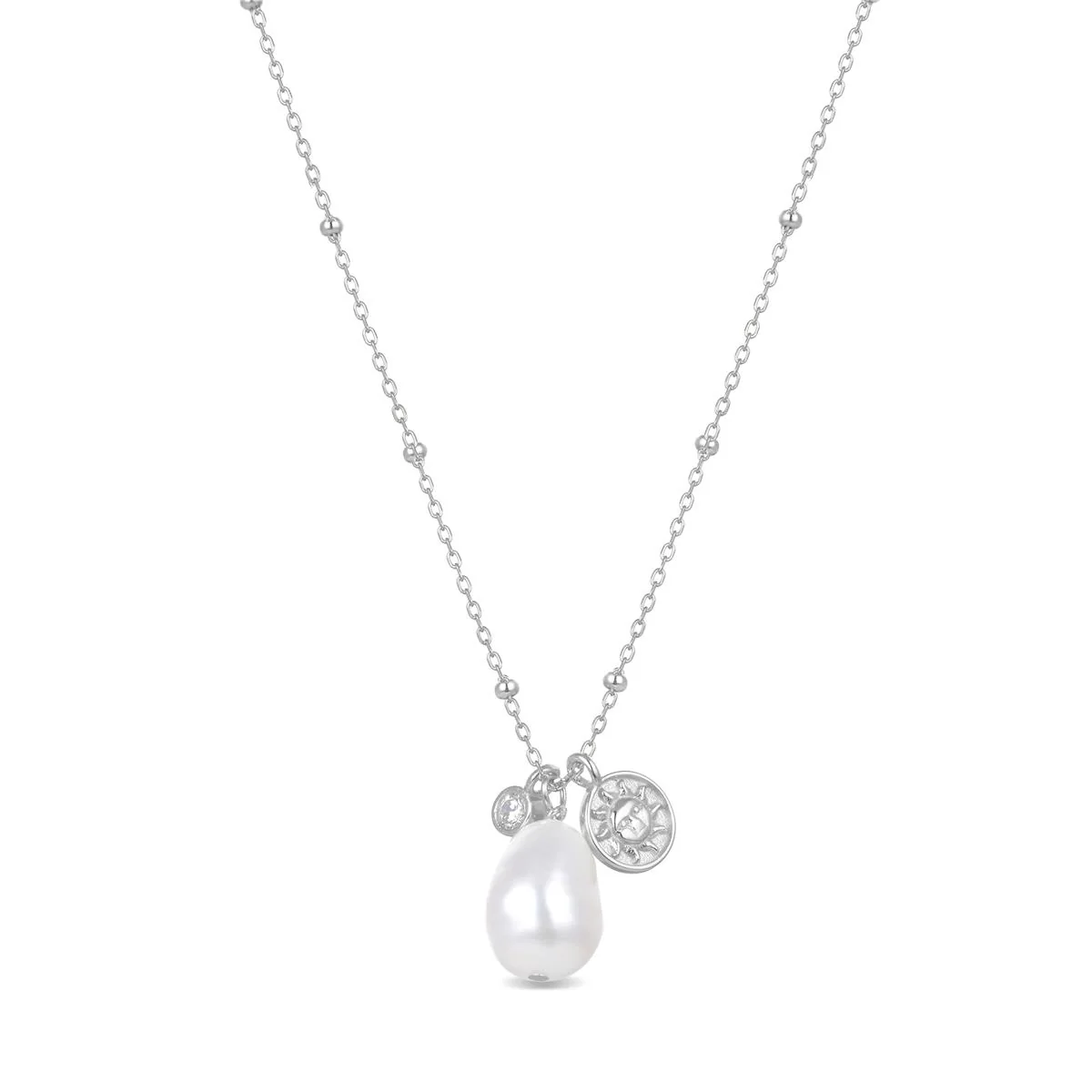 Collar Jafde Plata De Ley 925 - Jafde BLANCO
