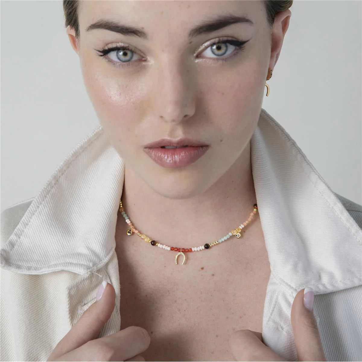 Collar Jasi Plata De Ley 925 - Jasi MULTICOLOR - Image 5