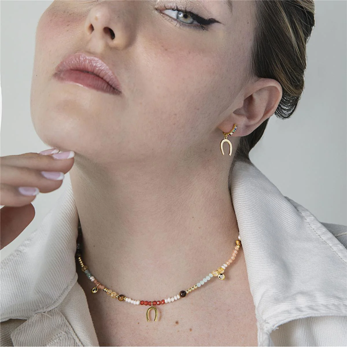 Collar Jasi Plata De Ley 925 - Jasi MULTICOLOR - Image 6