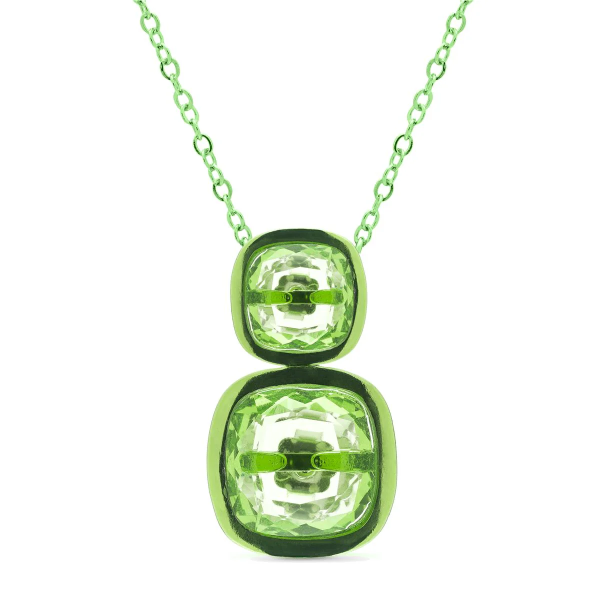 Collar Jennath Plata De Ley 925 - Jennath VERDE