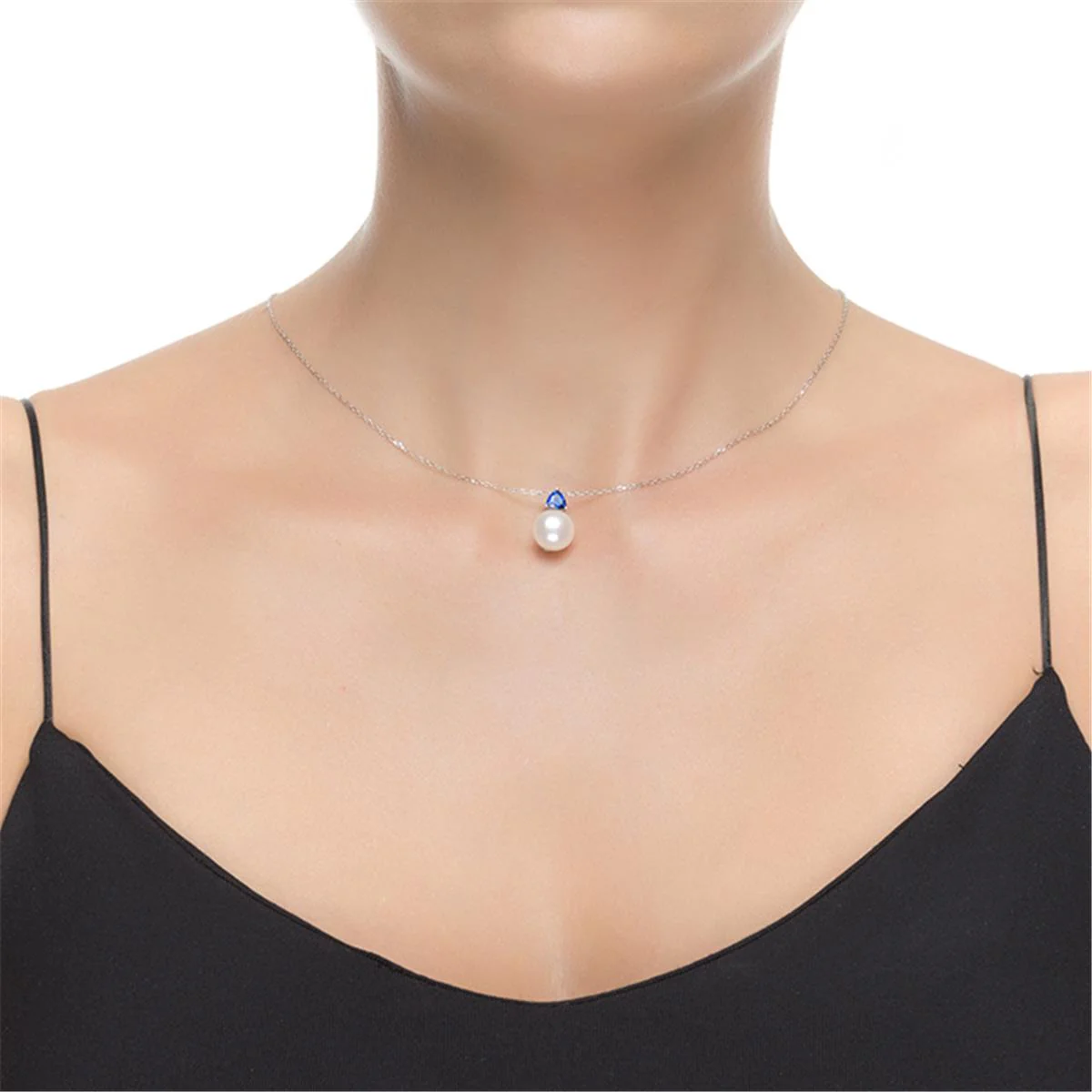 Collar Jenton Plata De Ley 925 - Jenton AZUL - Image 2