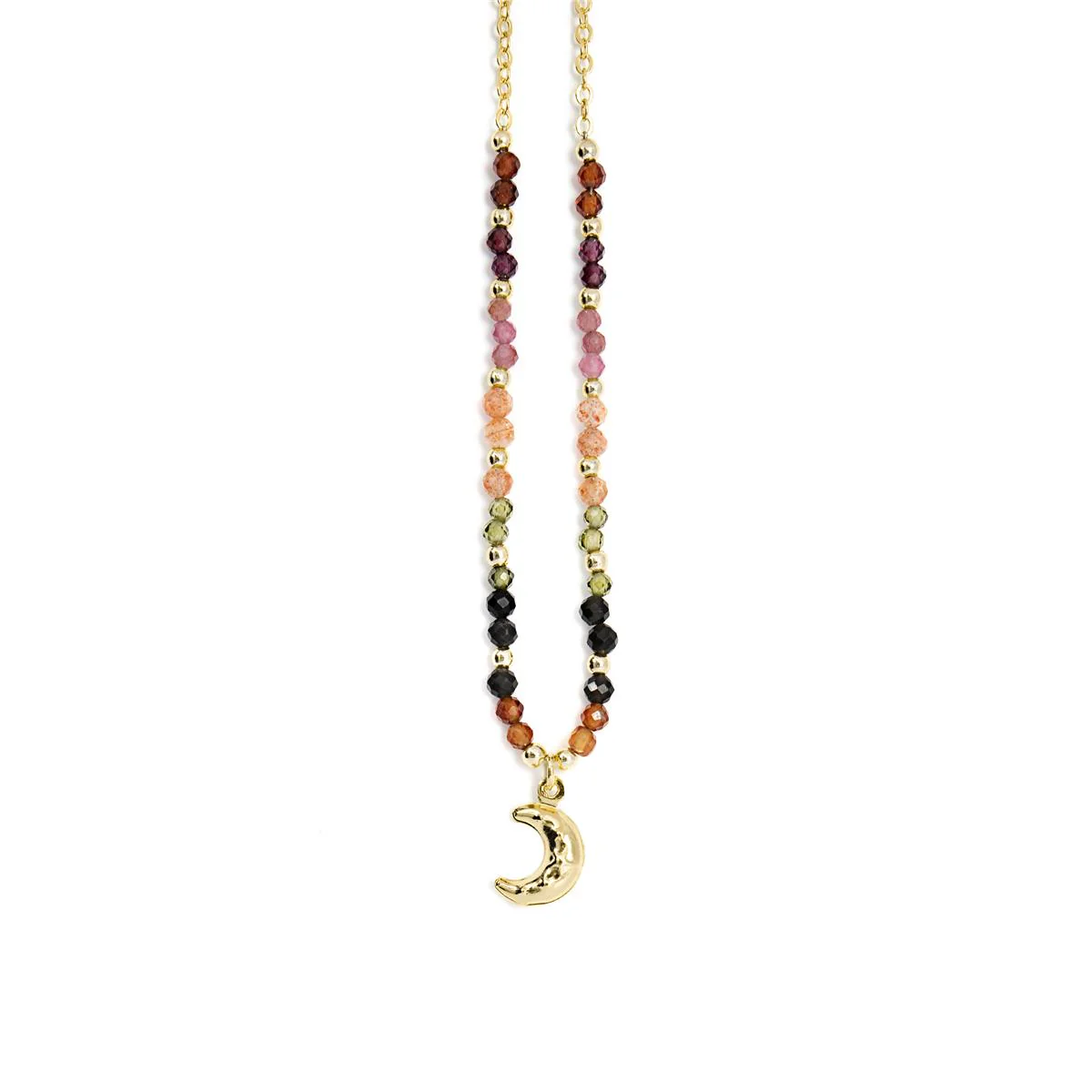 Collar Kebak acabado en Oro Amarillo de 18 Kts - Kebak MULTICOLOR