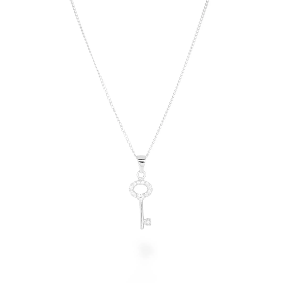 Collar Keondra Plata De Ley 925 - Keondra BLANCO