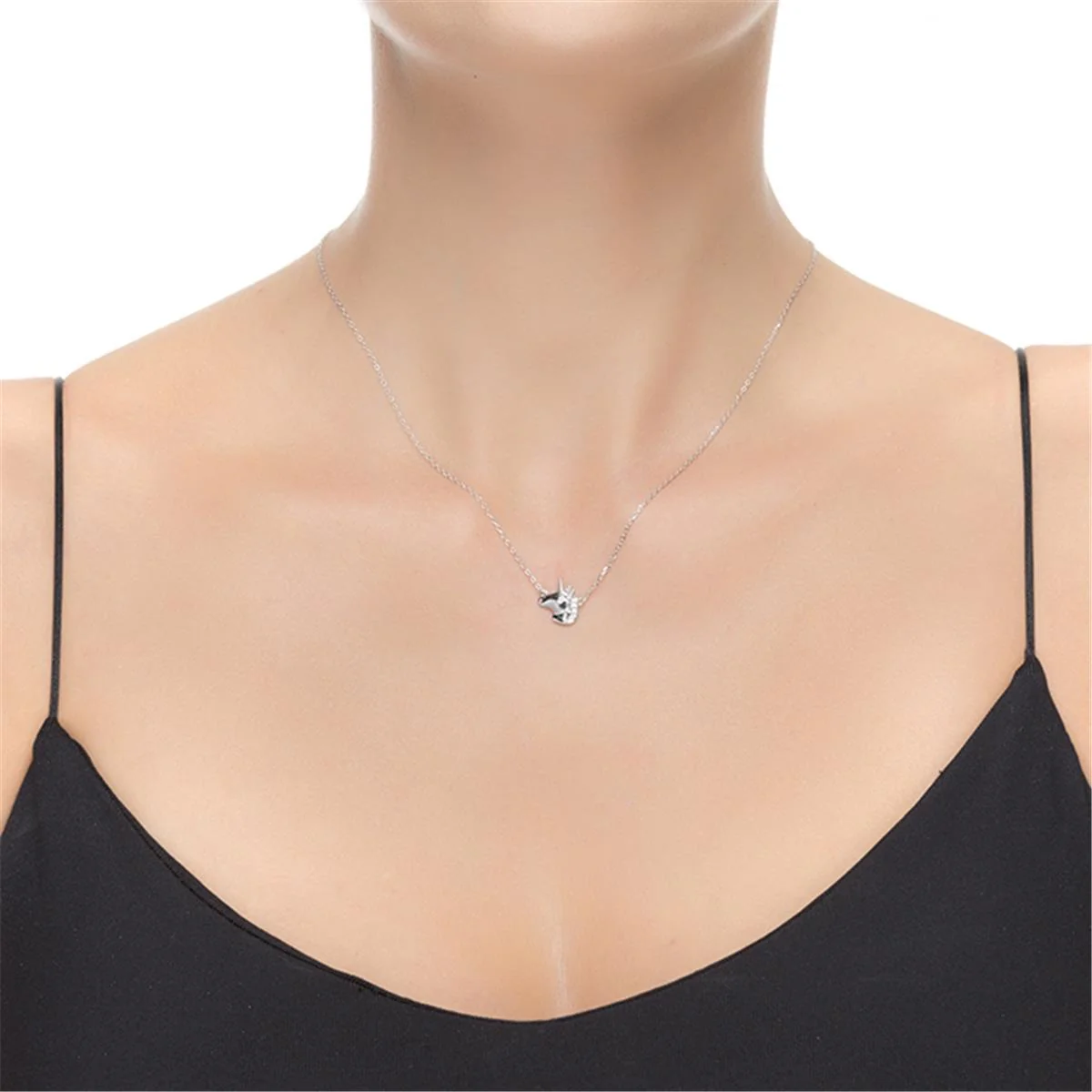 Collar Kesa Plata De Ley 925 - Kesa BLANCO - Image 2