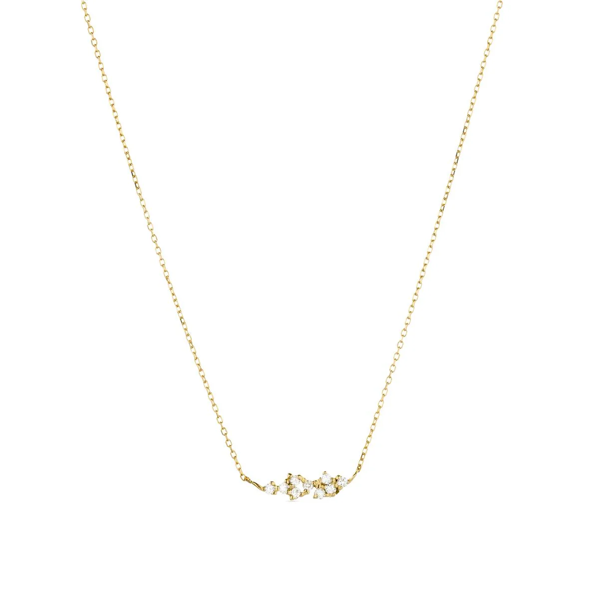Collar Khali Oro de ley 18k - Khali BLANCO