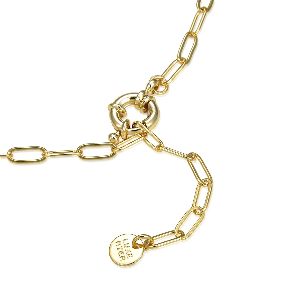 Collar Kharan acabado en Oro Amarillo de 18 Kts - Kharan AMARILLO - Image 4
