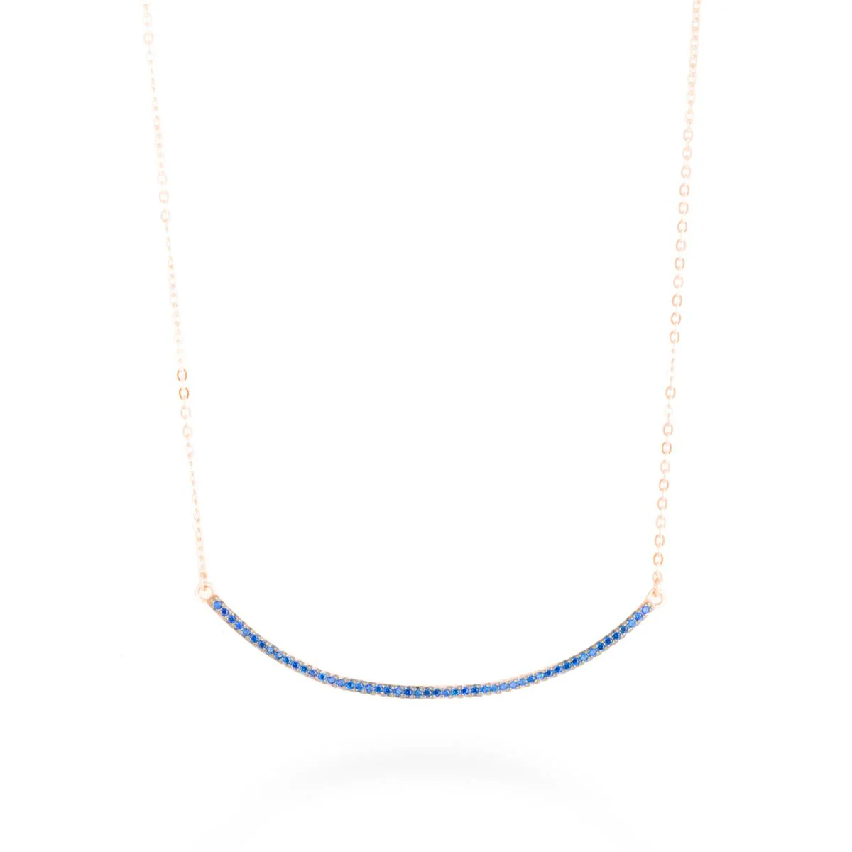 Collar Kinari Plata De Ley 925 - Kinari AZUL