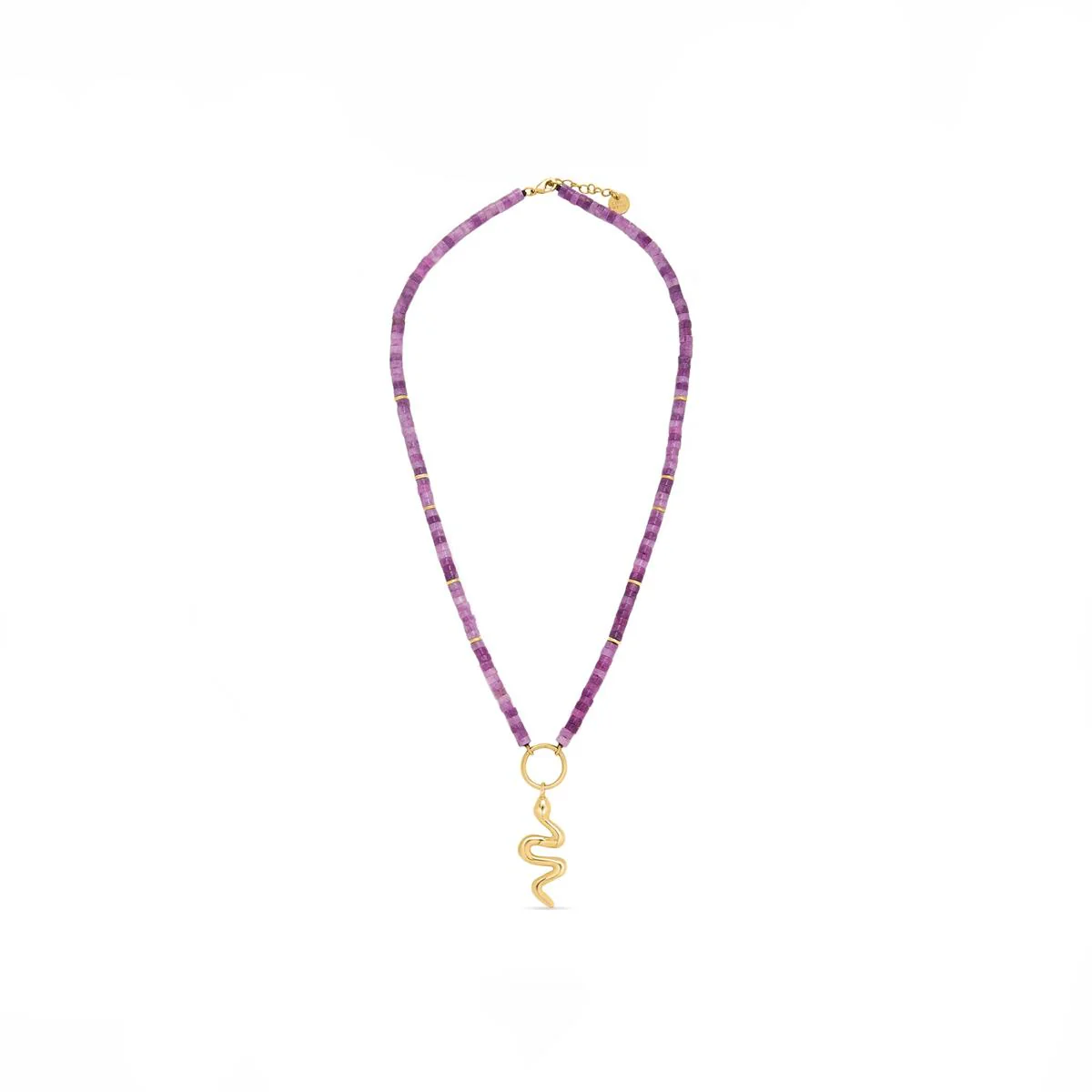 Collar Kixy acabado en oro amarillo - Kixy MORADO - Image 2