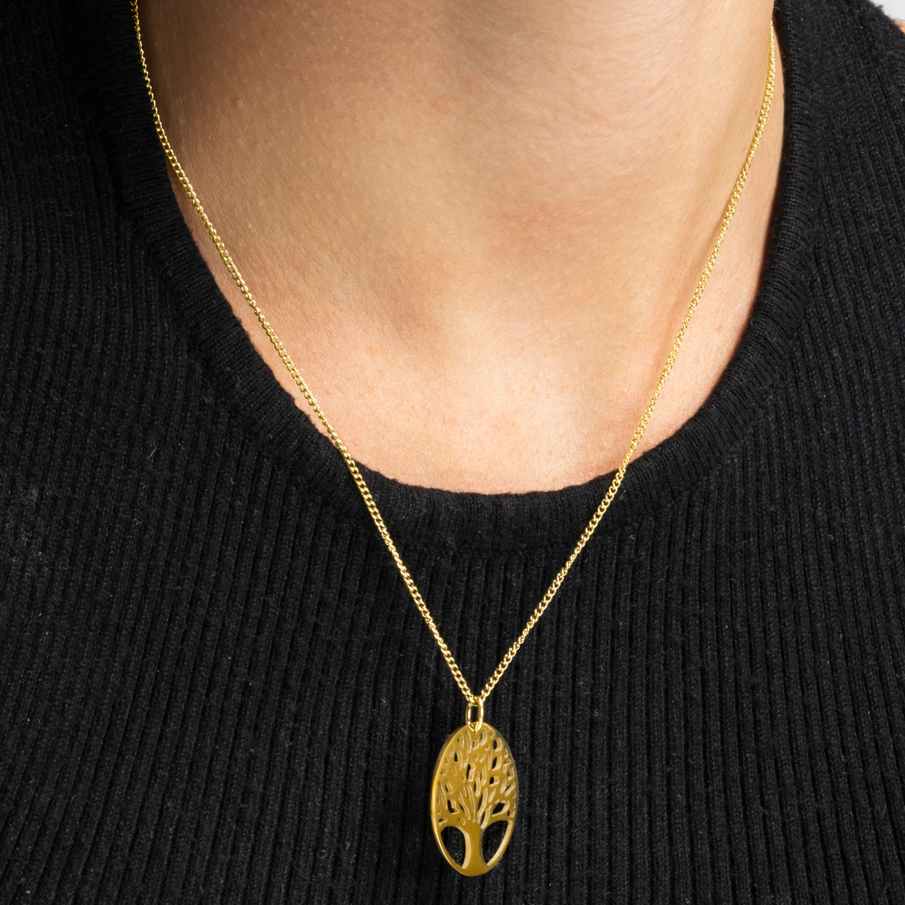 Collar acabado oro 18k - Konssa - Image 3