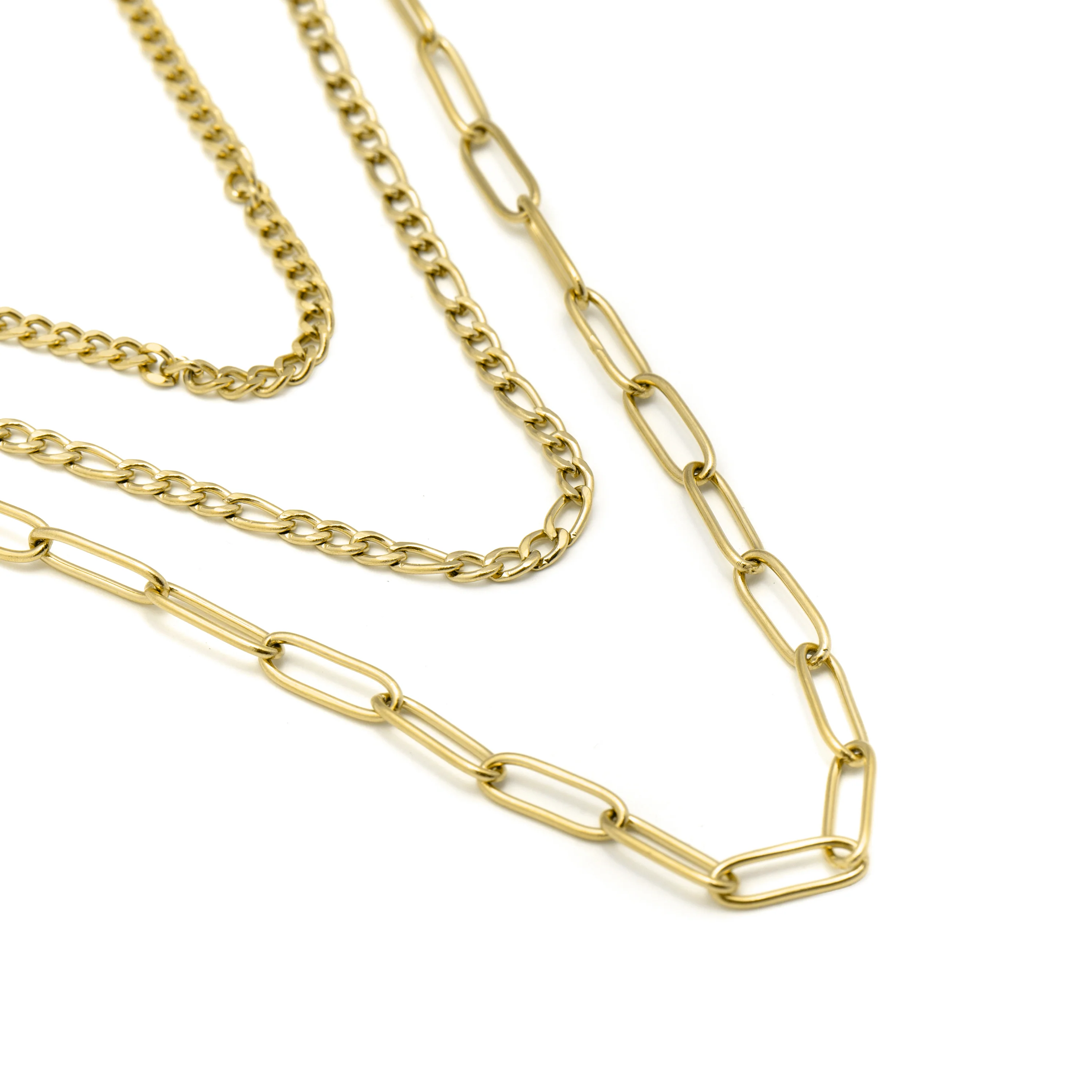 Collar acabado en oro amarillo 18k - Korvia - Image 5