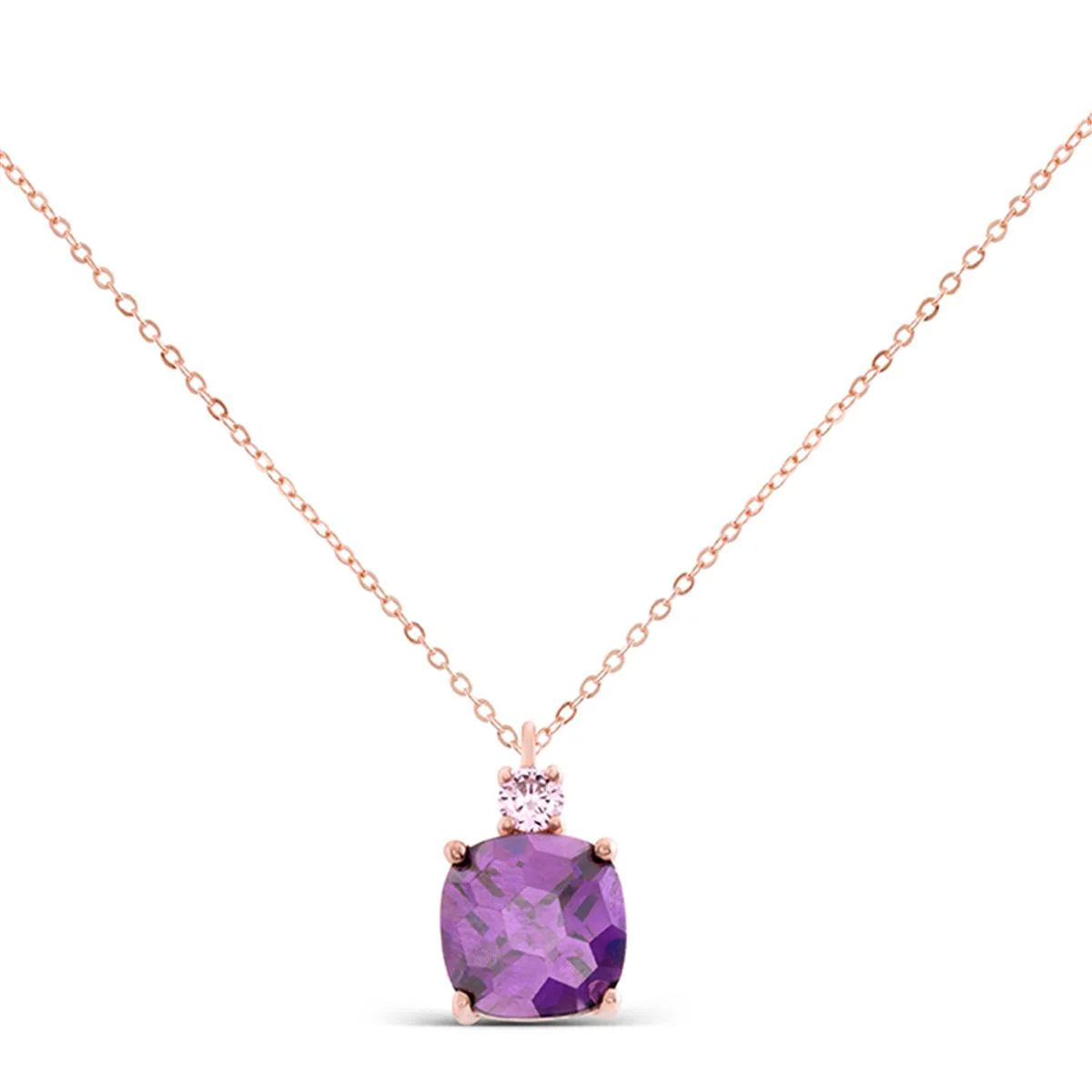 Collar Ktsai Plata De Ley 925 - Ktsai MORADO
