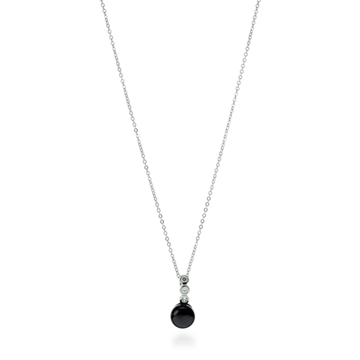 Collar Kumbuka Plata De Ley 925 - Kumbuka NEGRO