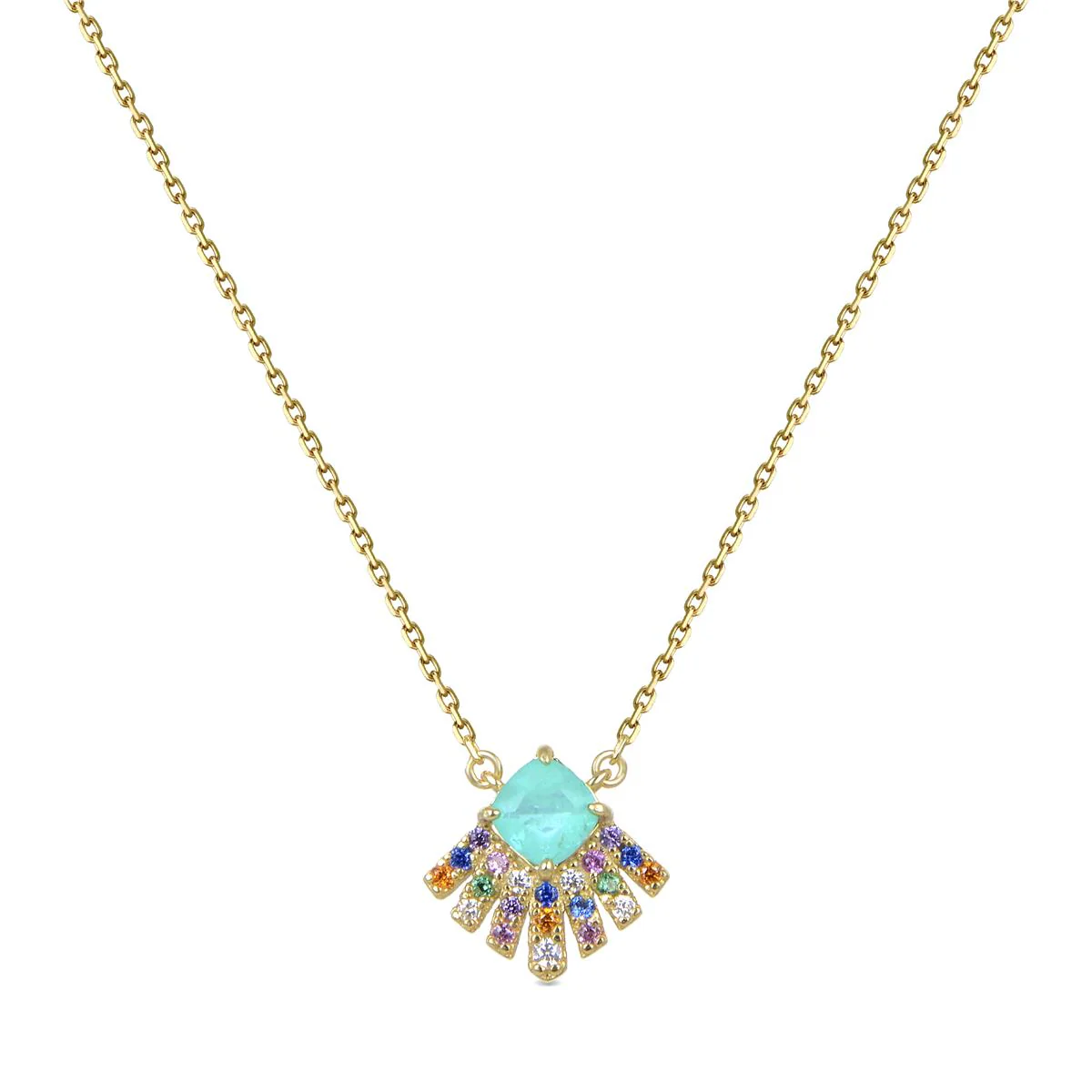 Collar Ladmar Plata De Ley 925 - Ladmar MULTICOLOR