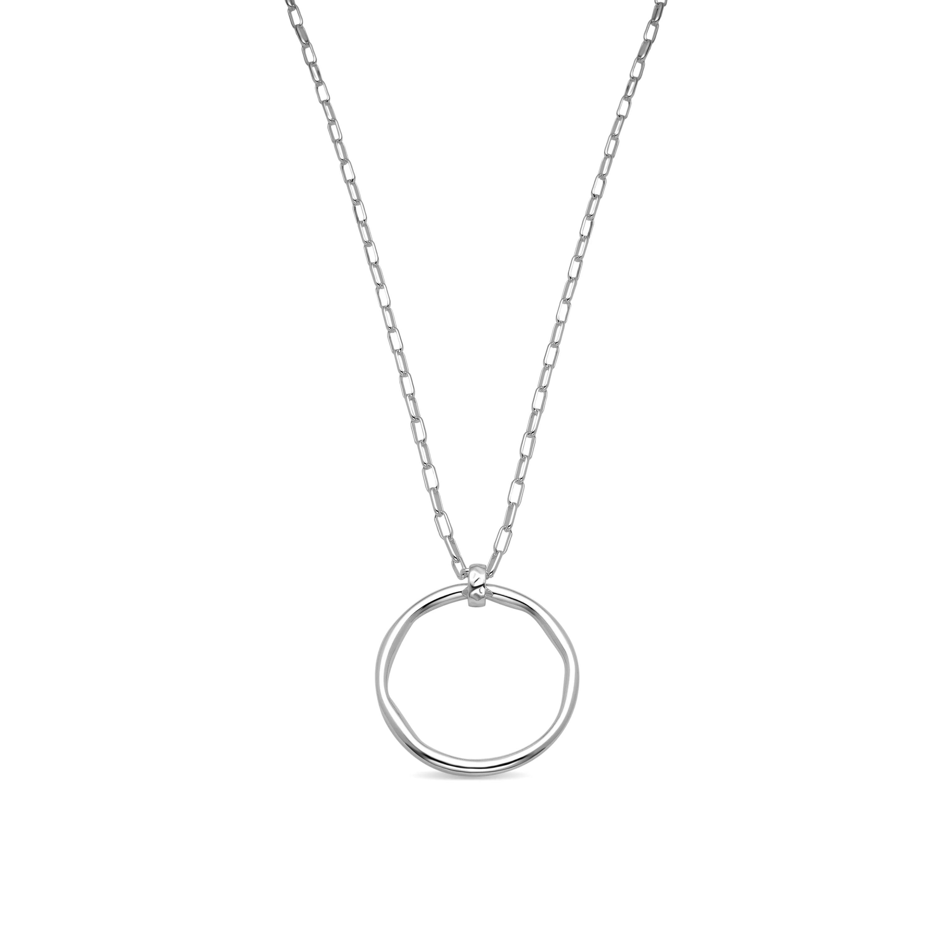 Collar acabado en rodio - Laksy