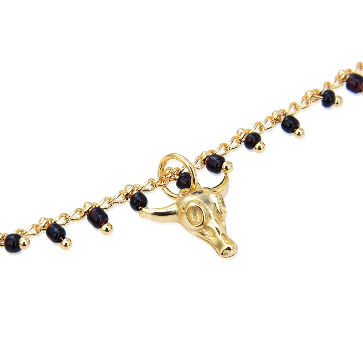 Collar Lansias Plata De Ley 925 - Lansias NEGRO - Image 3