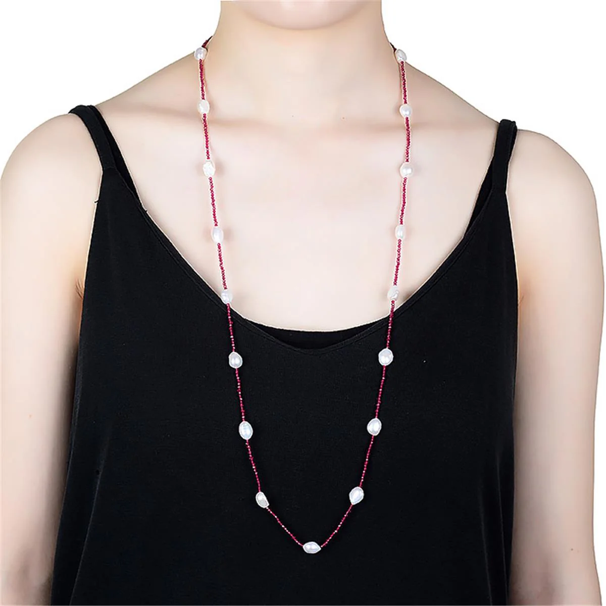 Collar Laoro Plata De Ley 925 - Laoro ROJO - Image 2