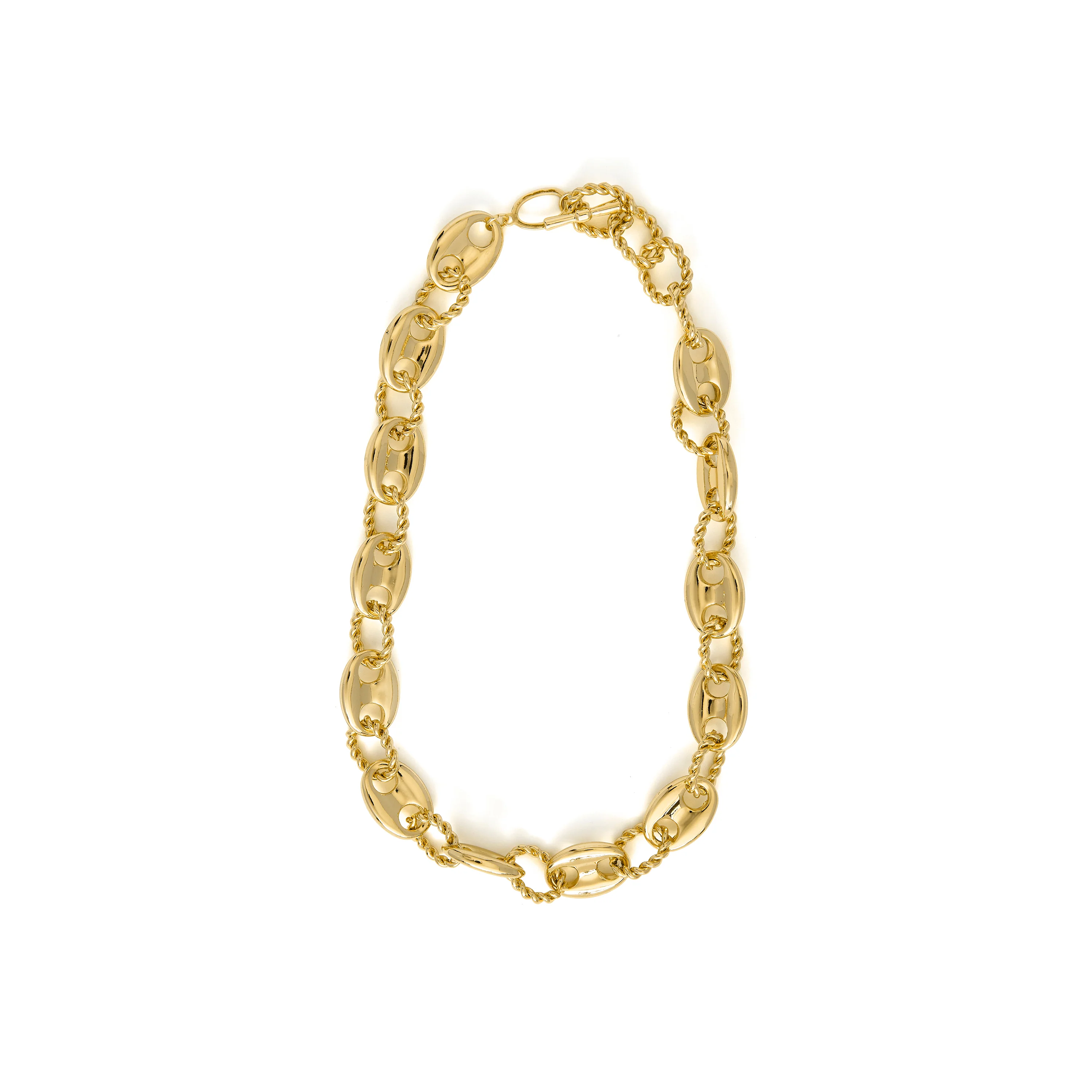 Collar acabado en oro amarillo 18k - Laroth - Image 3