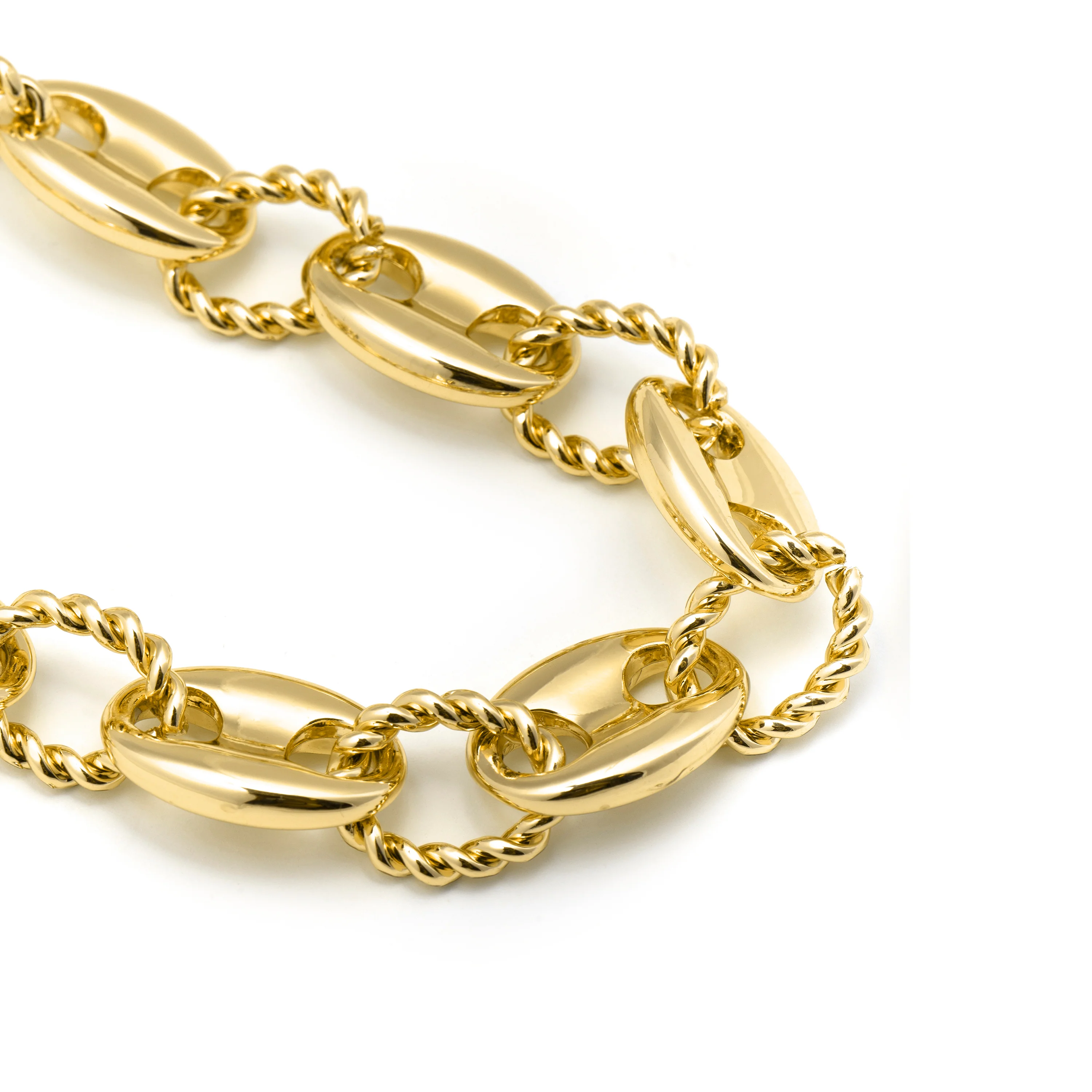 Collar acabado en oro amarillo 18k - Laroth - Image 5