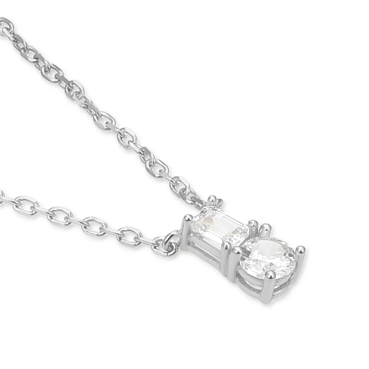 Collar Layha Plata De Ley 925 - Layha BLANCO - Image 3