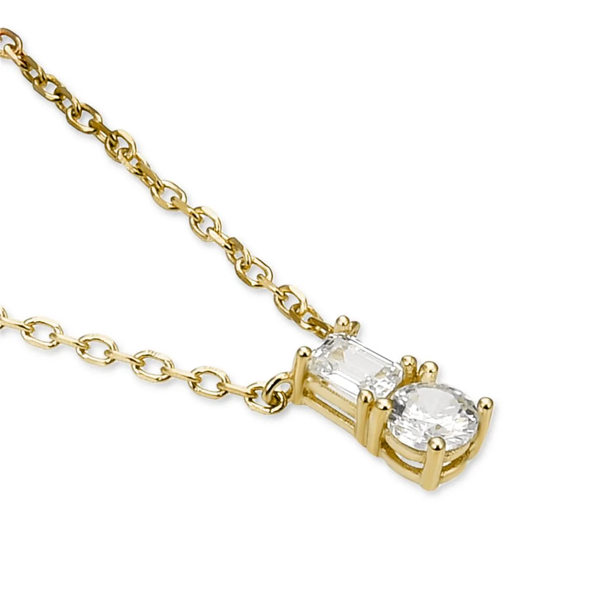 Collar Layha Plata De Ley 925 - Layha AMARILLO - Image 3