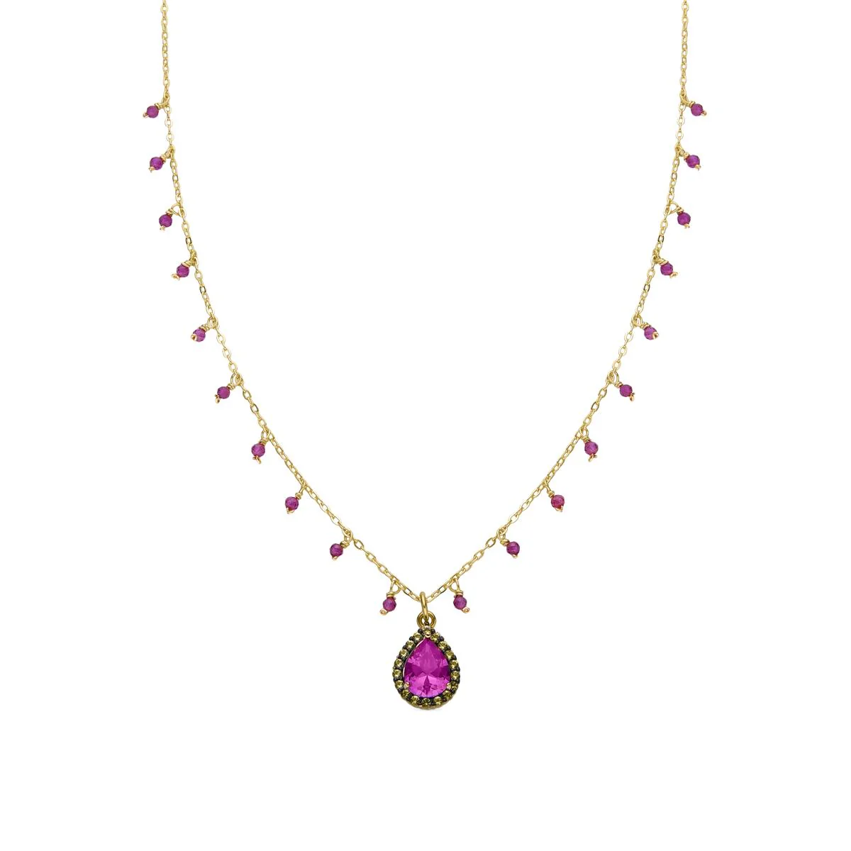 Collar Layman Plata De Ley 925 - Layman MULTICOLOR