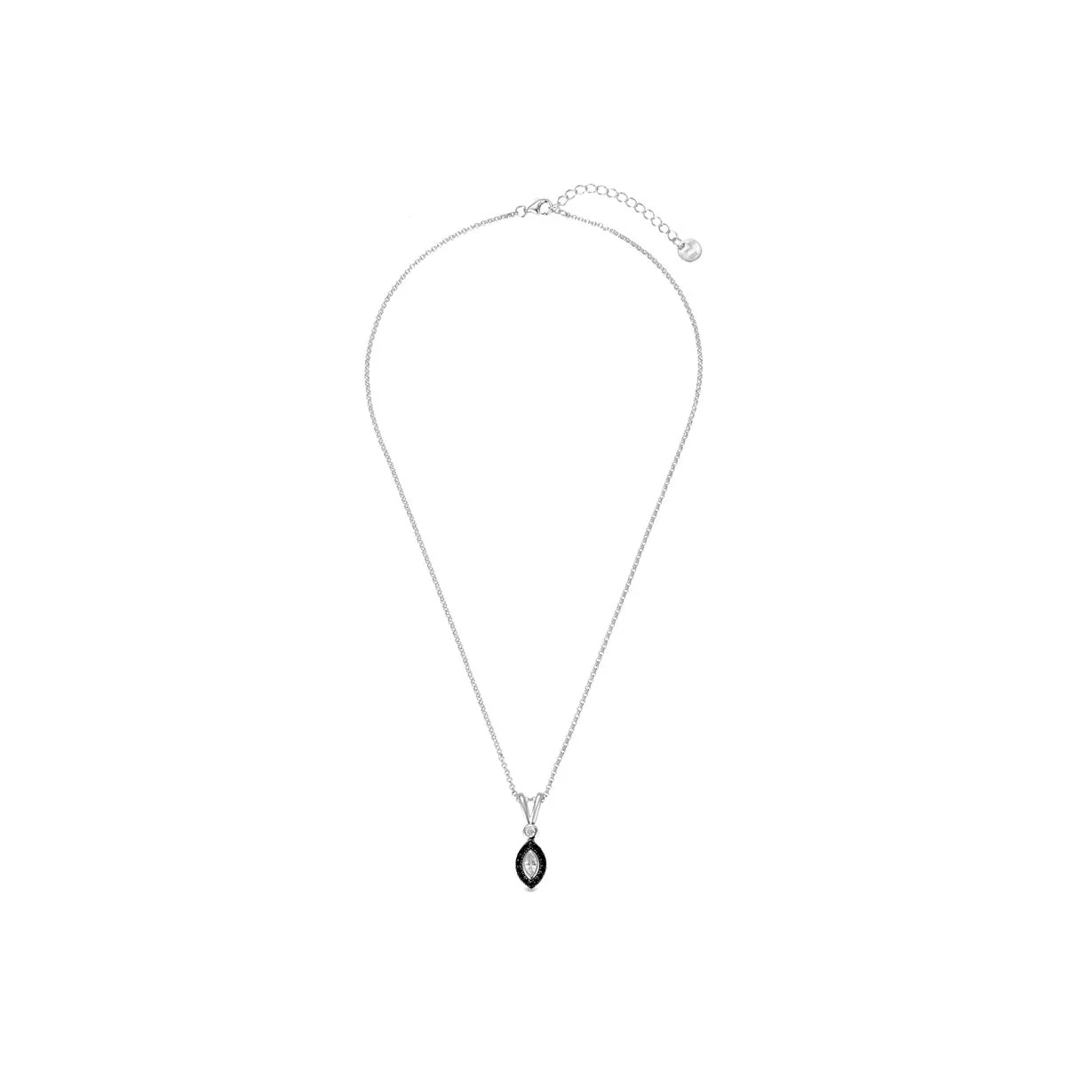 Collar Leahk Plata De Ley 925 - Leahk NEGRO - Image 2