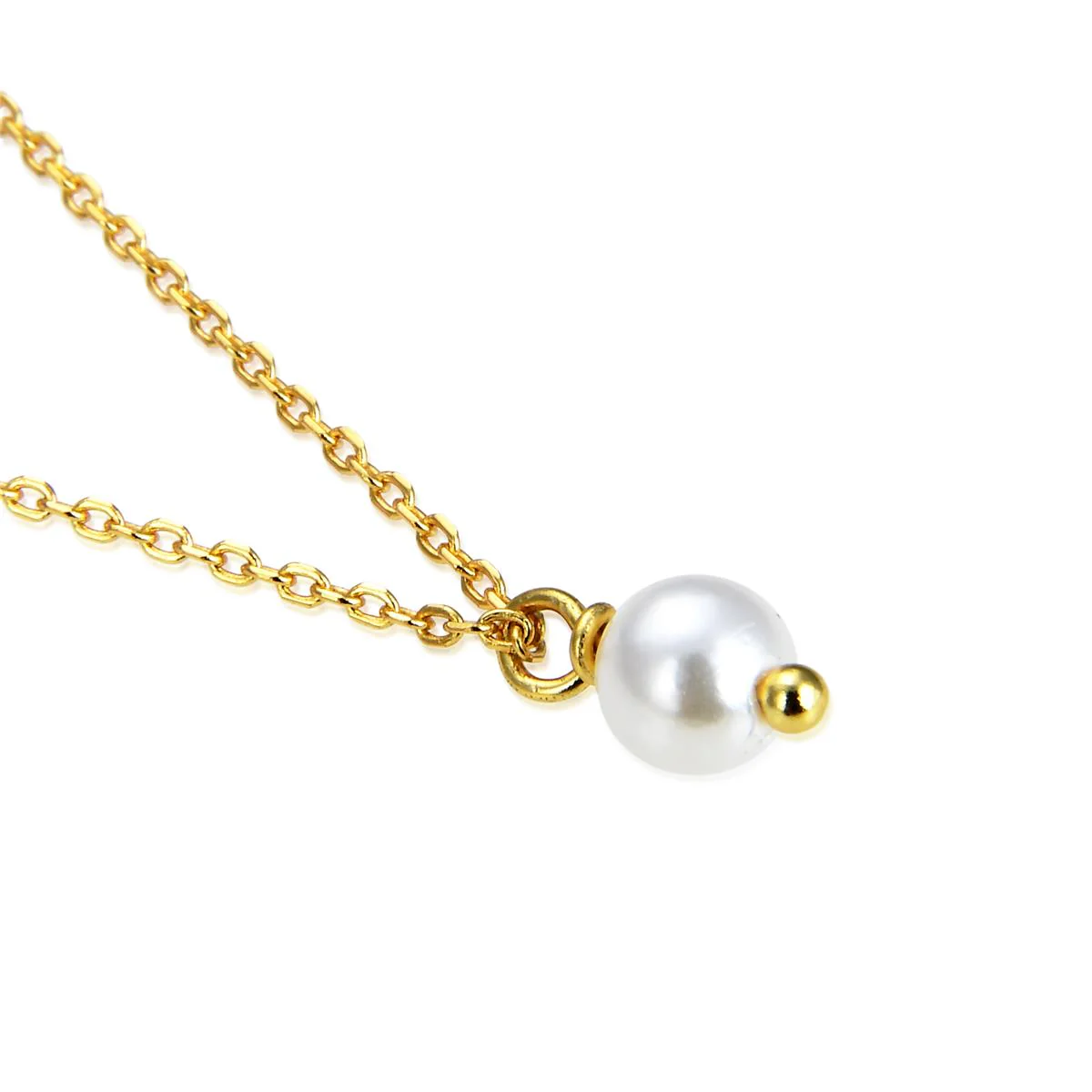 Collar Leeju Plata De Ley 925 - Leeju BLANCO - Image 3