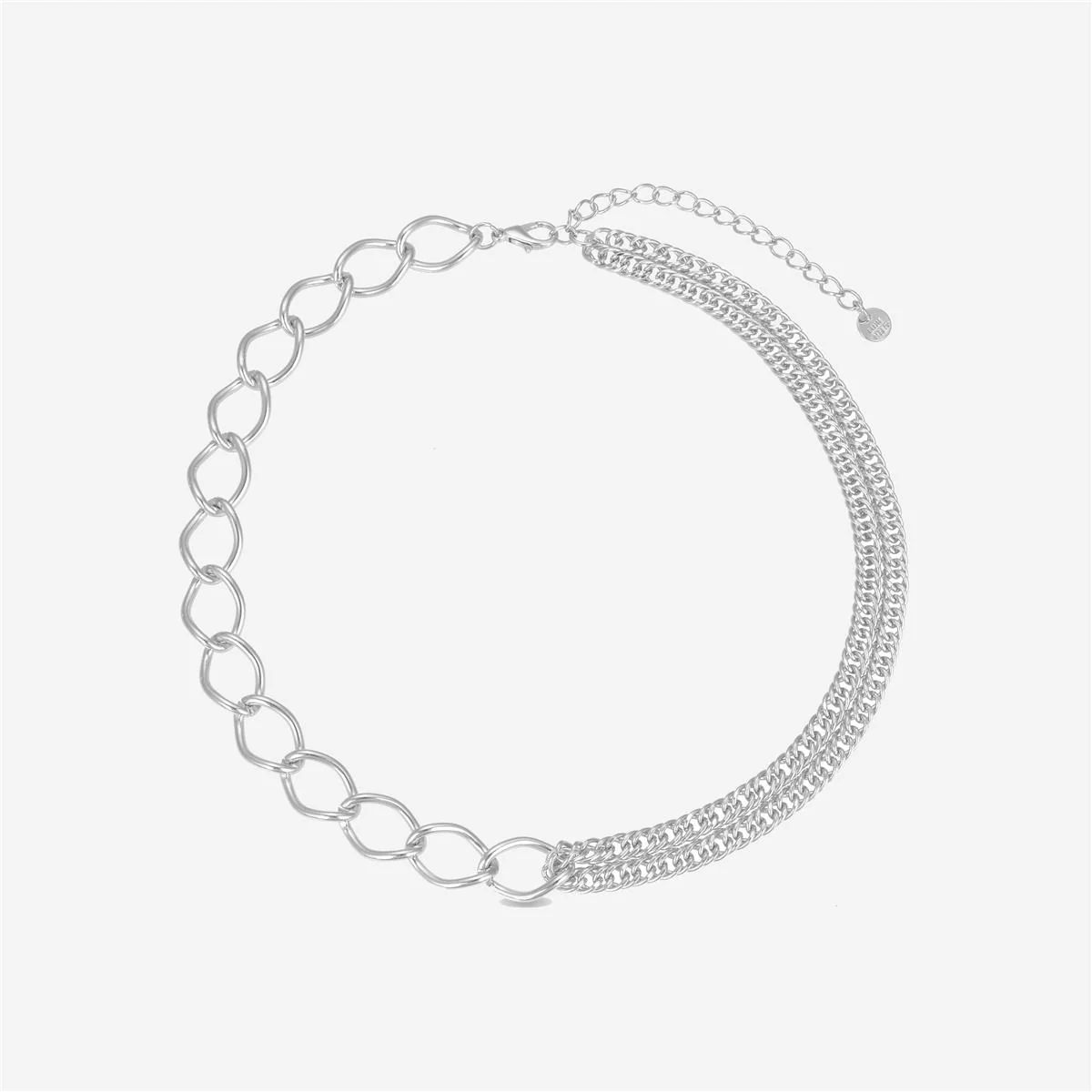 Collar Lelih acabado en Rodio - Lelih GRIS - Image 2