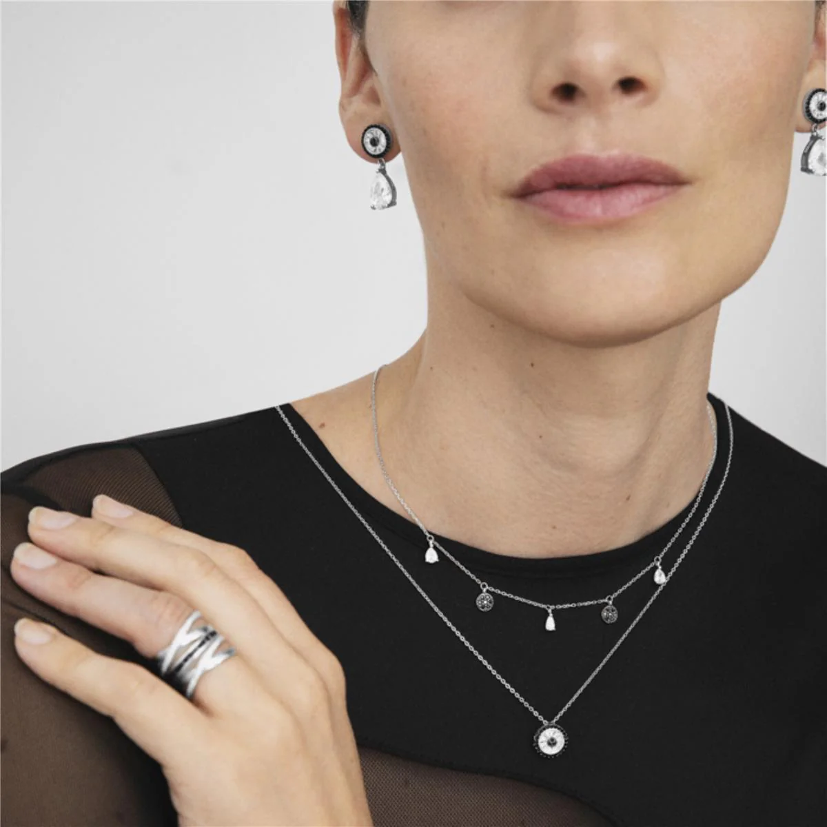 Collar Leonsa Plata De Ley 925 - Leonsa NEGRO - Image 2