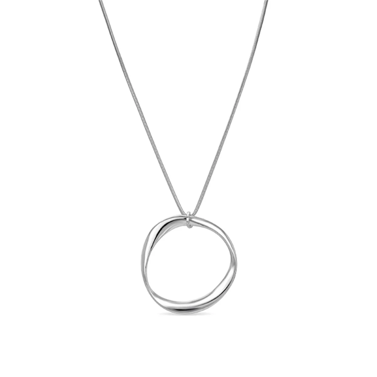 Collar Liba acabado en Rodio - Liba GRIS