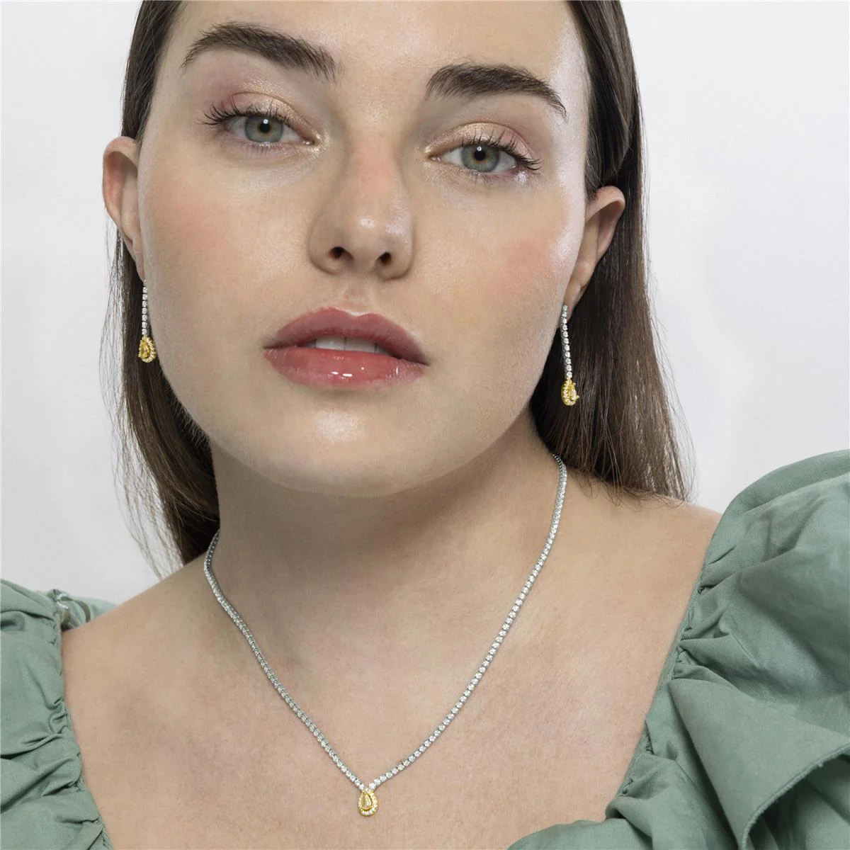 Collar Lied Plata de Ley 925 - Lied AMARILLO - Image 2