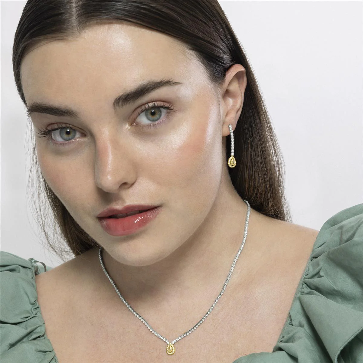 Collar Lied Plata de Ley 925 - Lied AMARILLO - Image 3