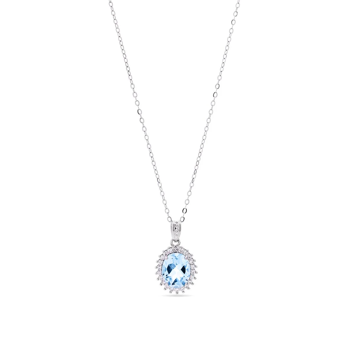 Collar Lirian Plata de Ley 925 - Lirian AZUL