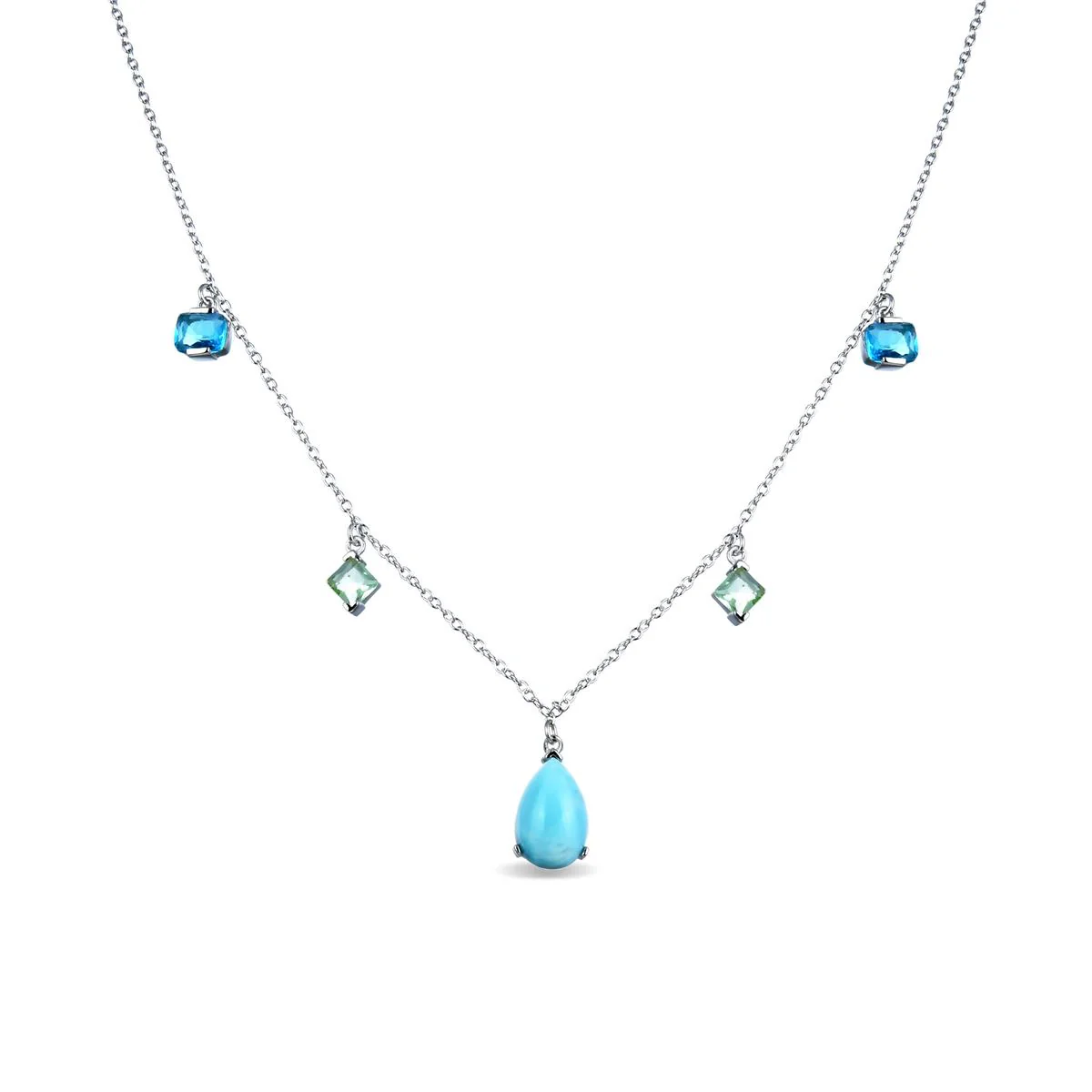 Collar Lisau Plata De Ley 925 - Lisau NEGRO