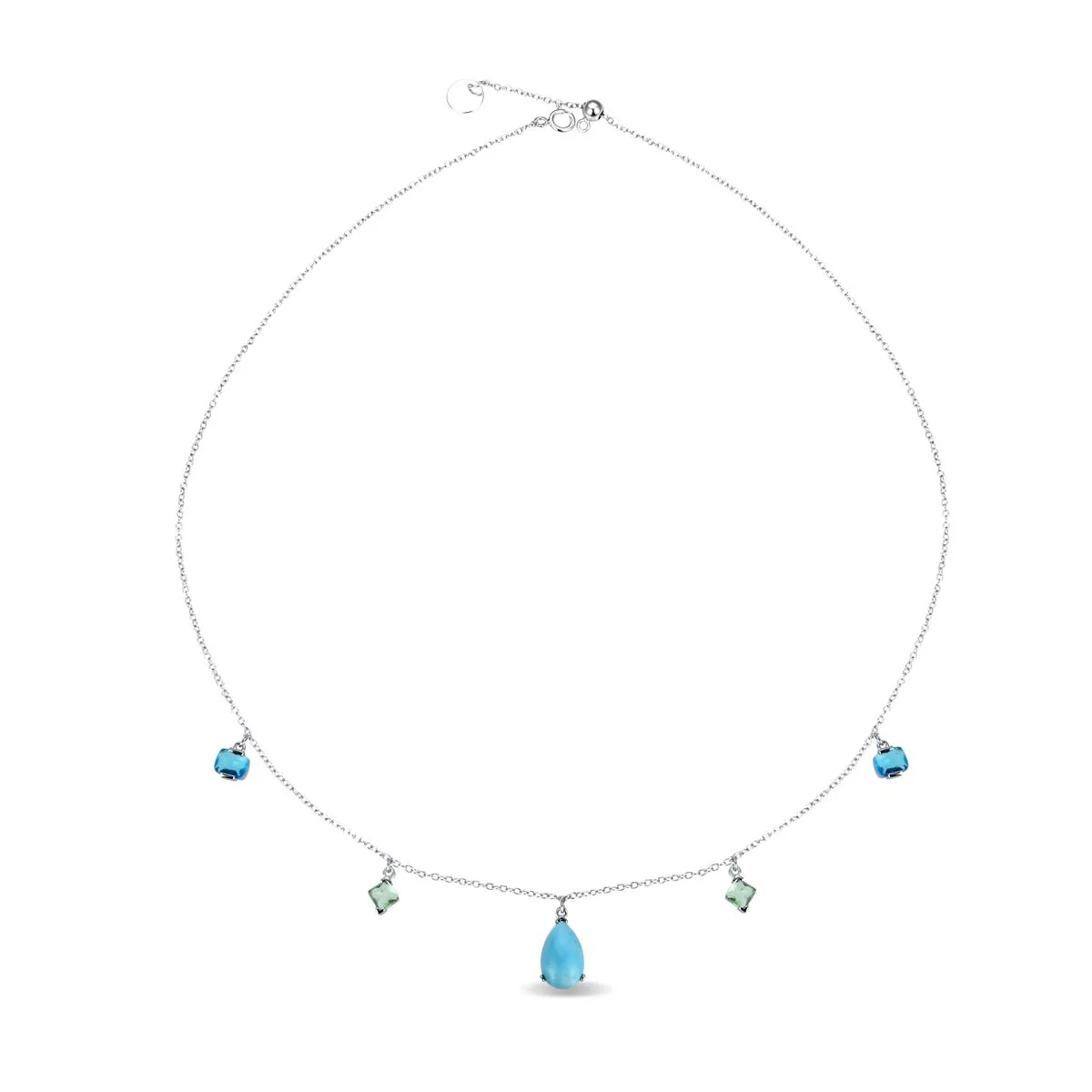Collar Lisau Plata De Ley 925 - Lisau NEGRO - Image 2