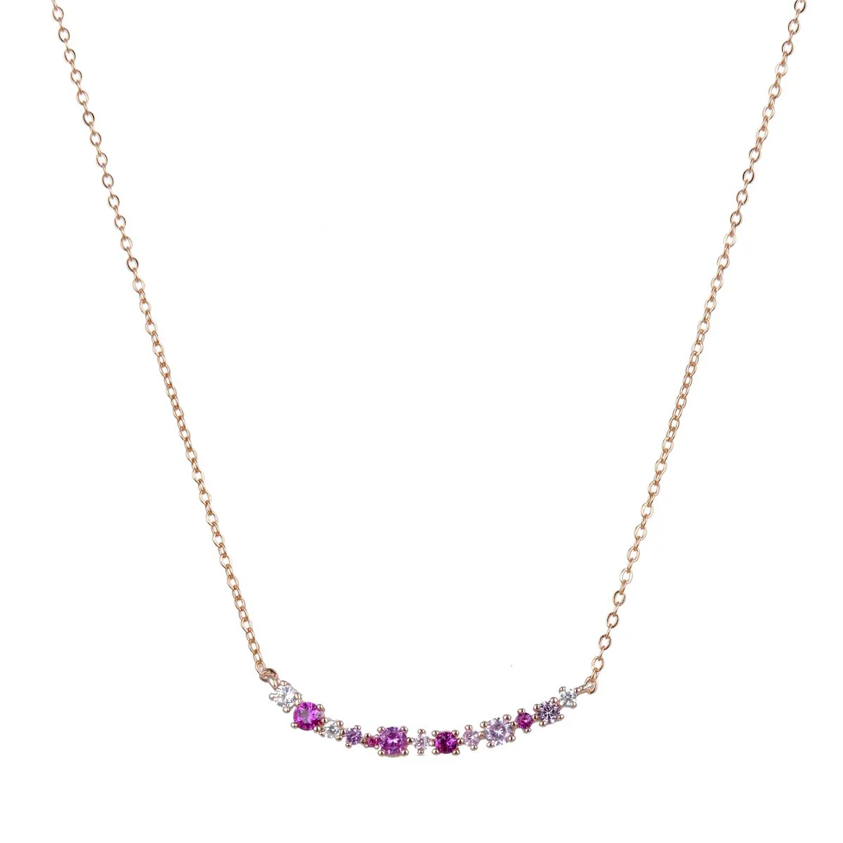 Collar Lisdi Plata De Ley 925 - Lisdi MULTICOLOR