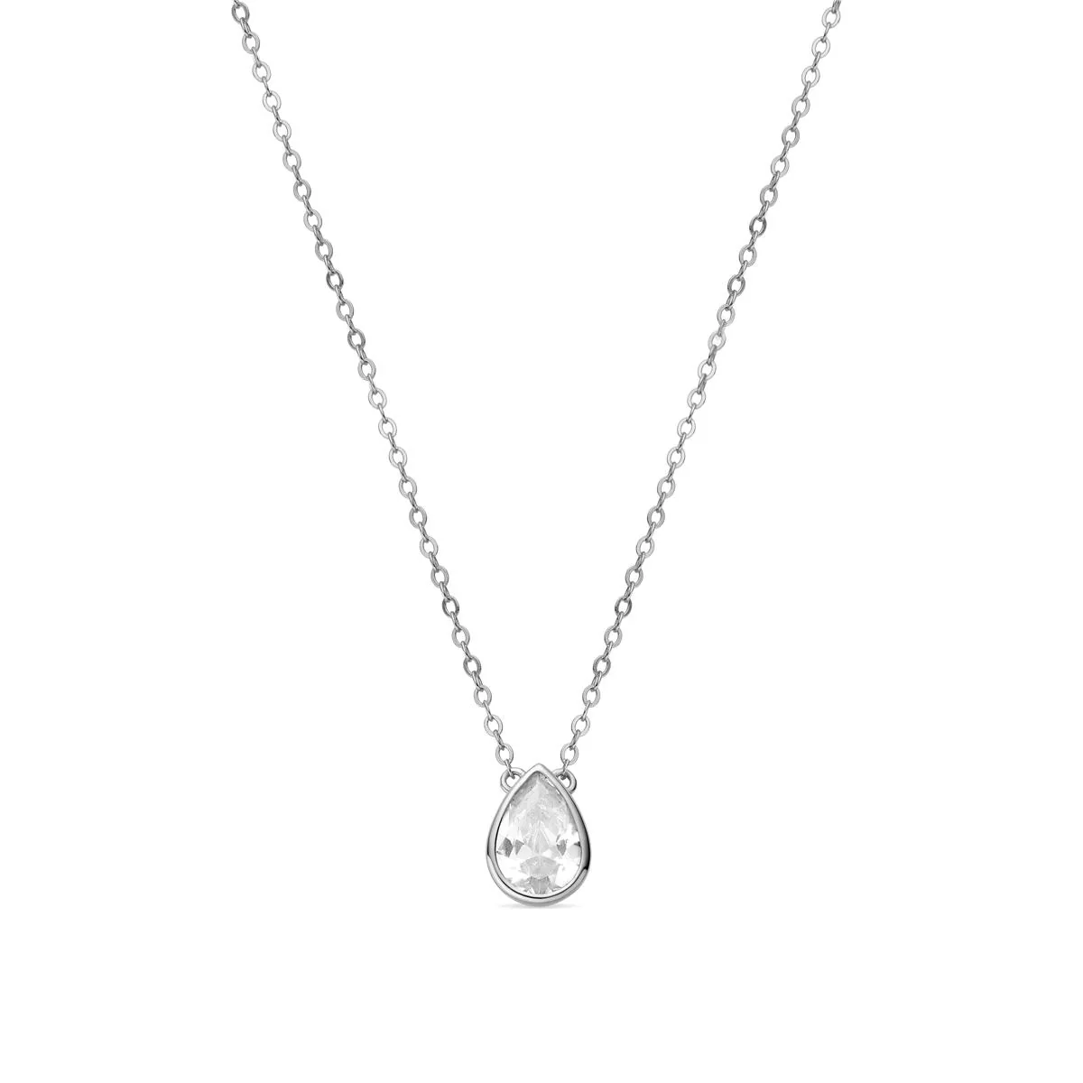 Collar Lithlay Plata De Ley 925 - Lithlay BLANCO
