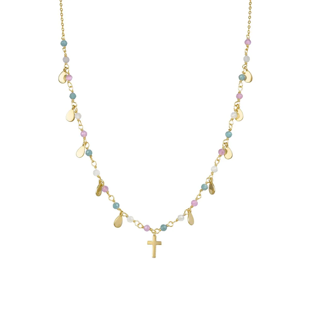 Collar Liwa Plata De Ley 925 - Liwa MULTICOLOR
