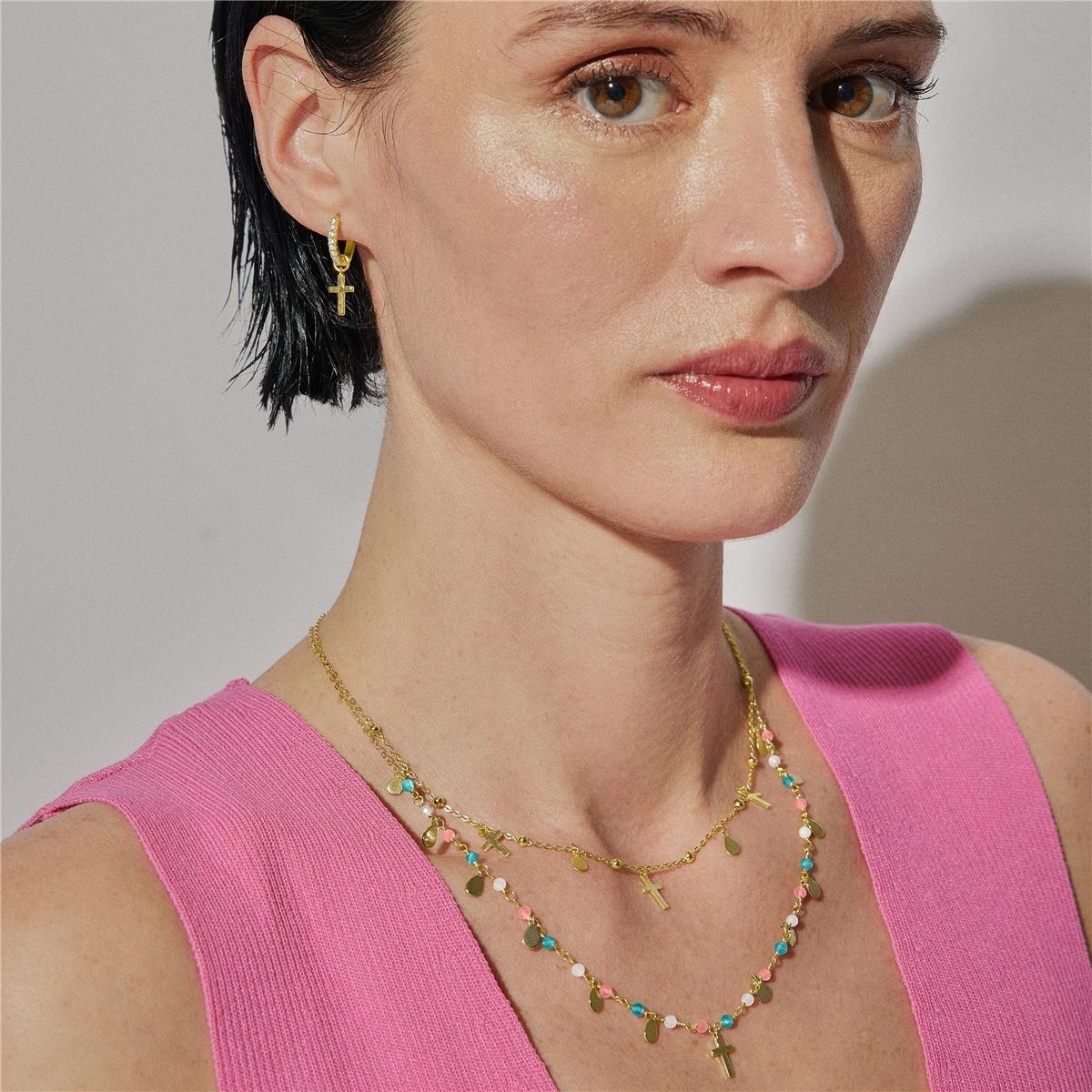 Collar Liwa Plata De Ley 925 - Liwa MULTICOLOR - Image 2