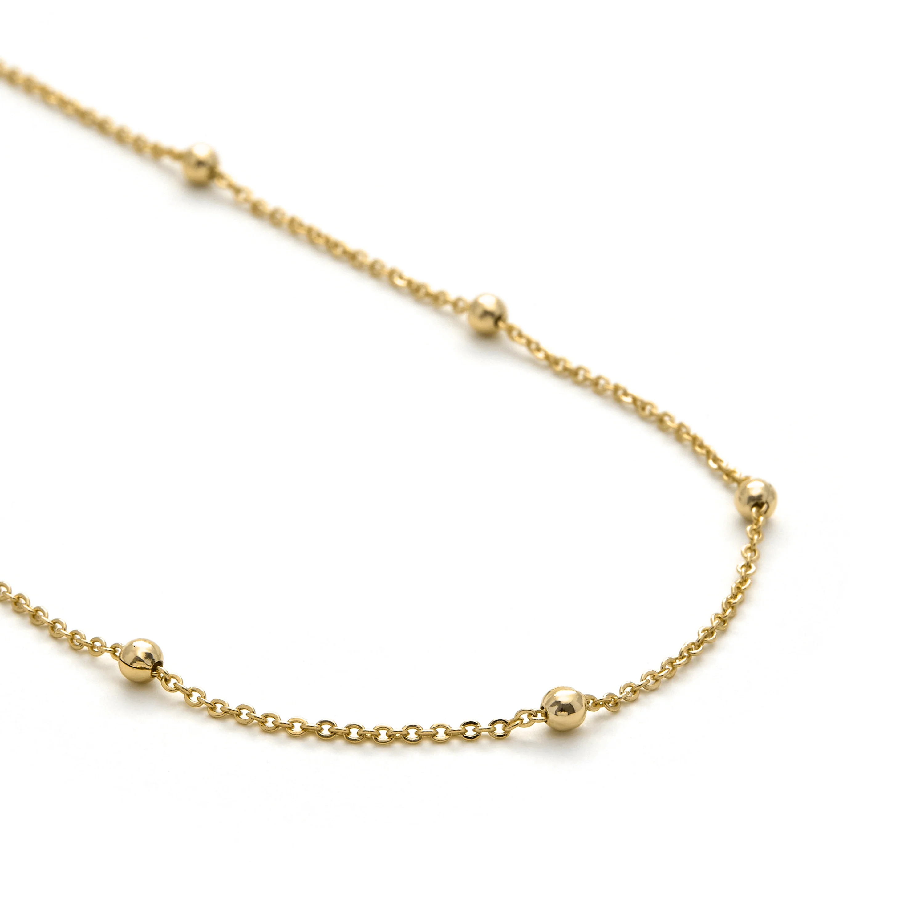Collar acabado en oro amarillo 18K - Liydat - Image 5