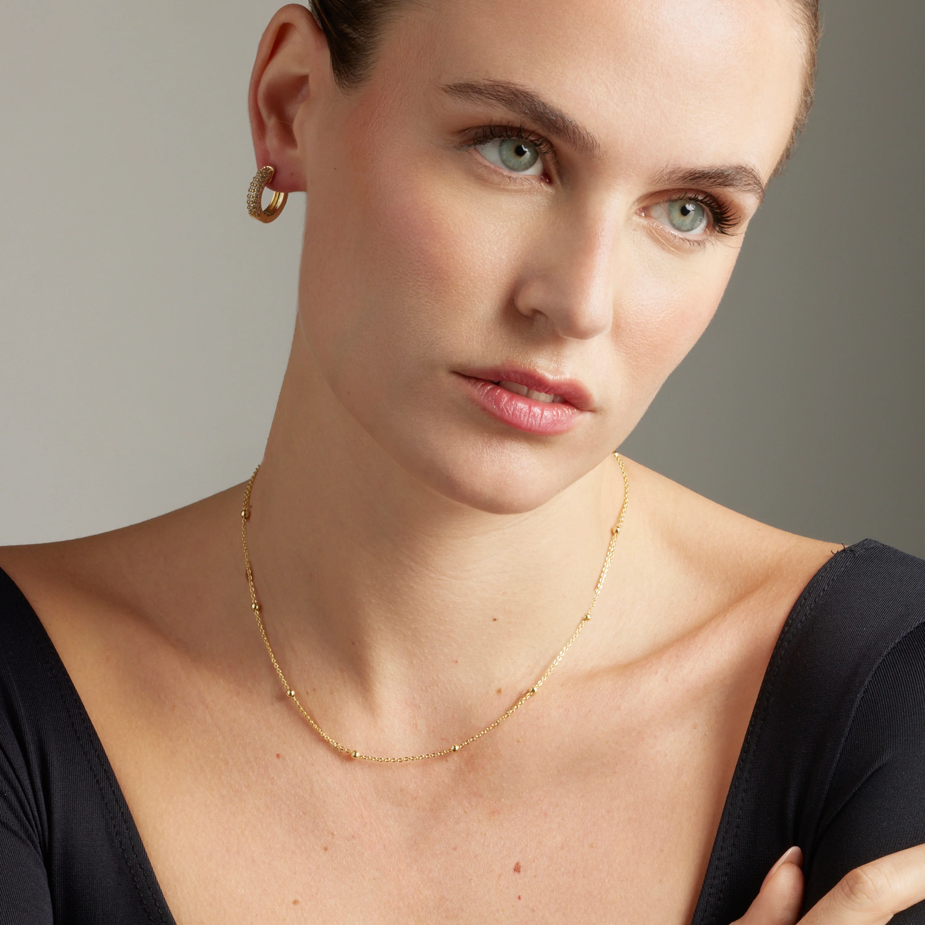 Collar acabado en oro amarillo 18K - Liydat - Image 6