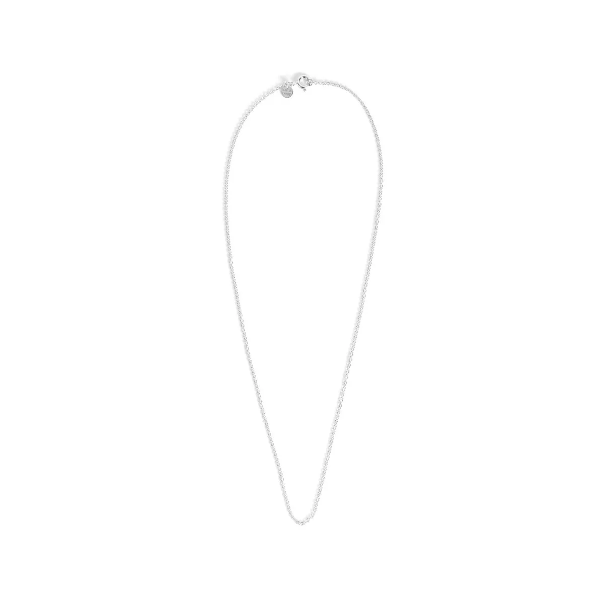Cadena eslabón Luxenter de plata de ley 925 - 42cm - Luxenter GRIS - Image 2