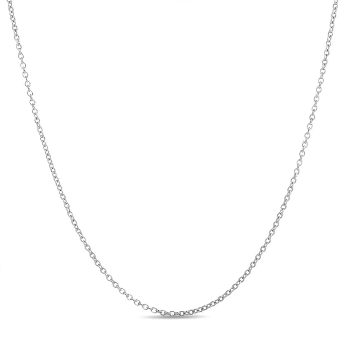 Cadena eslabón Luxenter de plata de ley 925 - 90cm - Luxenter GRIS